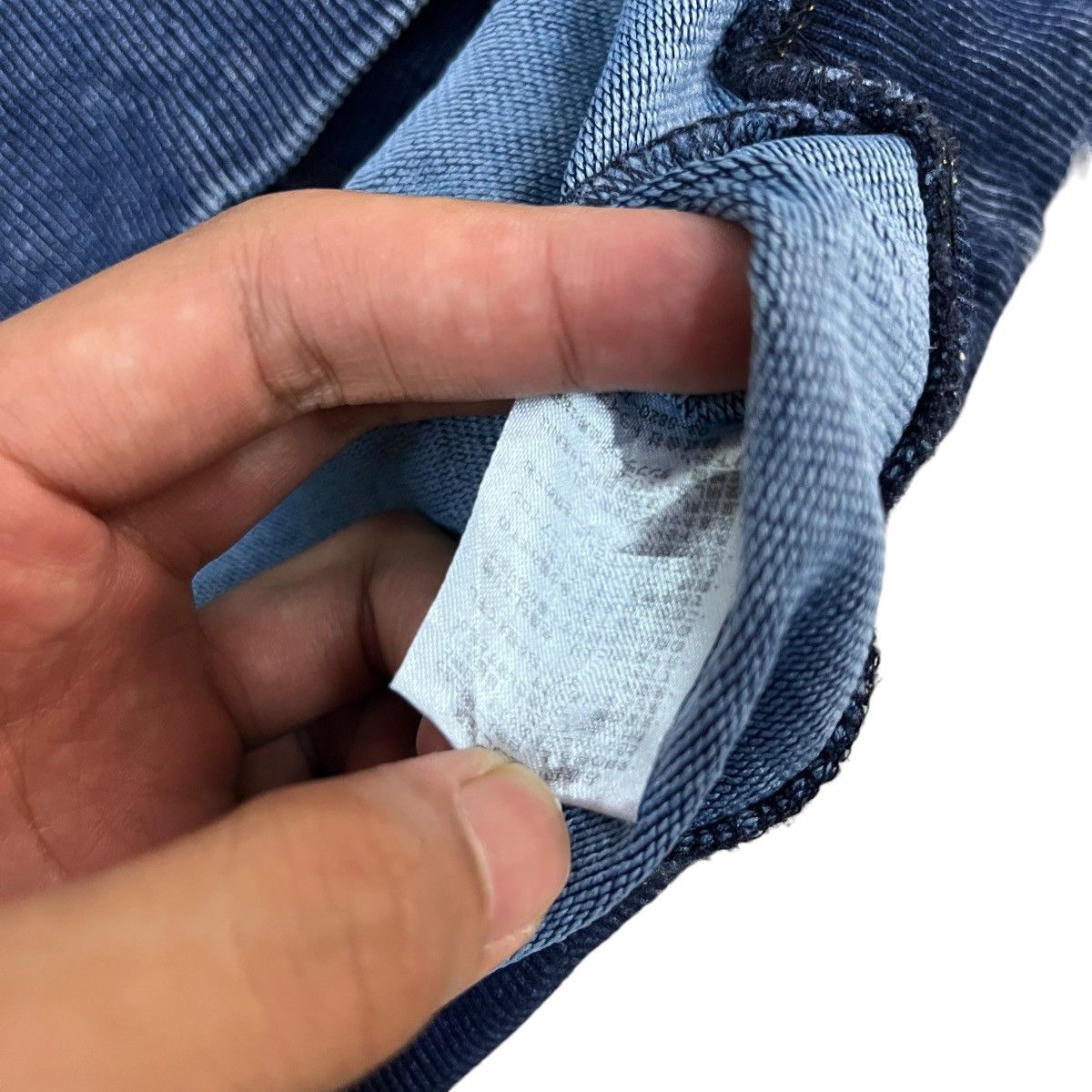 Thrasher Thrasher Indigo Denim Crewneck Size US L / EU 52-54 / 3 - 5 Thumbnail