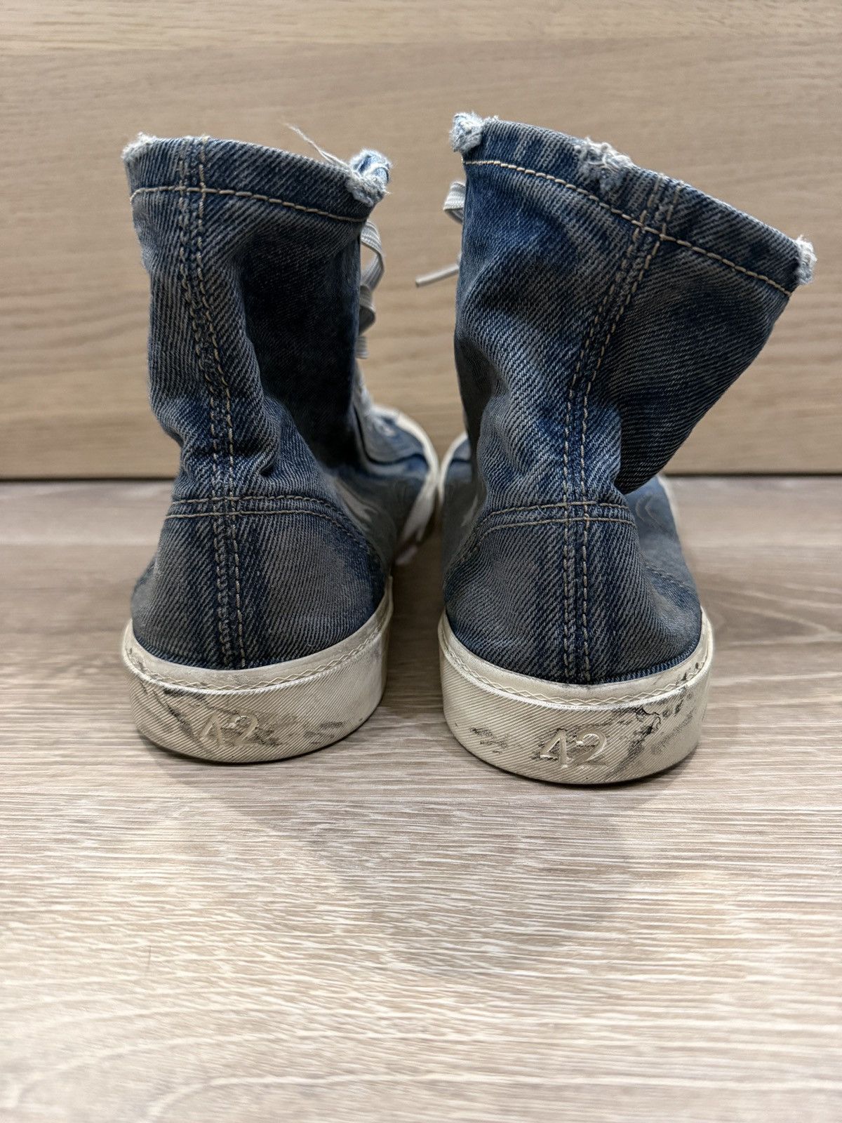 Balenciaga Balenciaga Paris denim sneakers Size US 9 / EU 42 - 5 Thumbnail