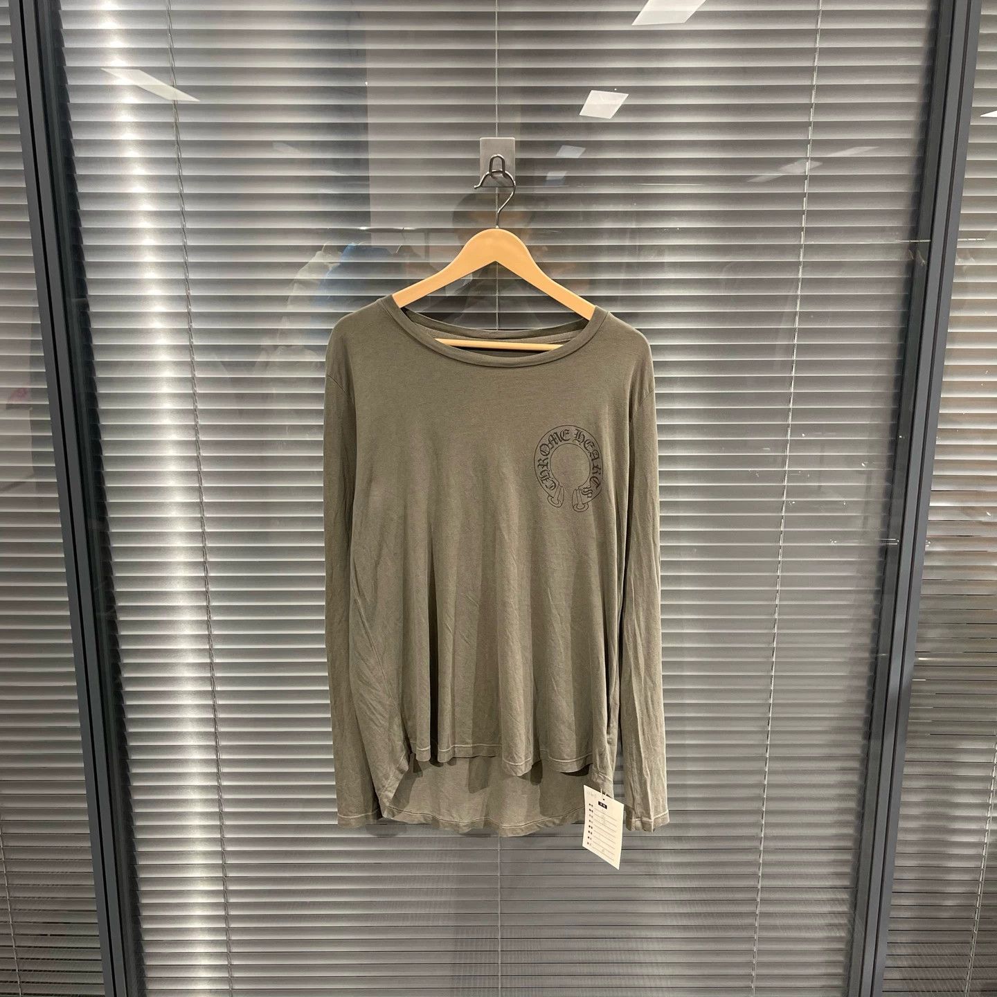 Chrome Hearts Chrome Hearts Olive Green Limited Full Phantom Cross LS M Size US M / EU 48-50 / 2 - 1 Thumbnail