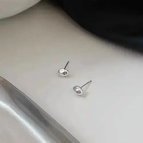 Other 100% 925 silver vintage meteorite earrings Size ONE SIZE - 2 Thumbnail