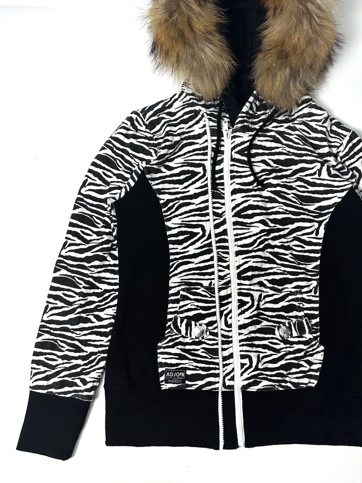 If Six Was Nine × Japanese Brand × Le Grande Bleu (L.G.B.) Fur Hoodie Double Zipper Adjon lgb style Size US S / EU 44-46 / 1 - 3 Thumbnail