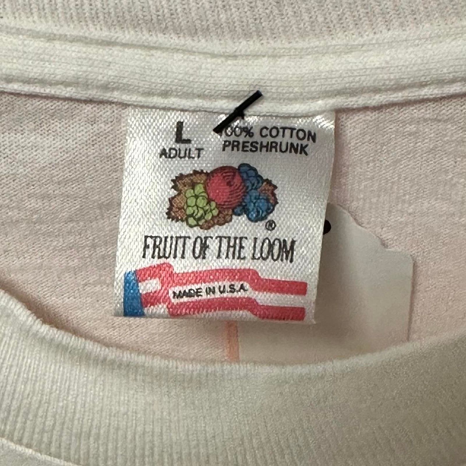 Fruit Of The Loom Vintage 1989 van goghs cat Size US L / EU 52-54 / 3 - 3 Thumbnail