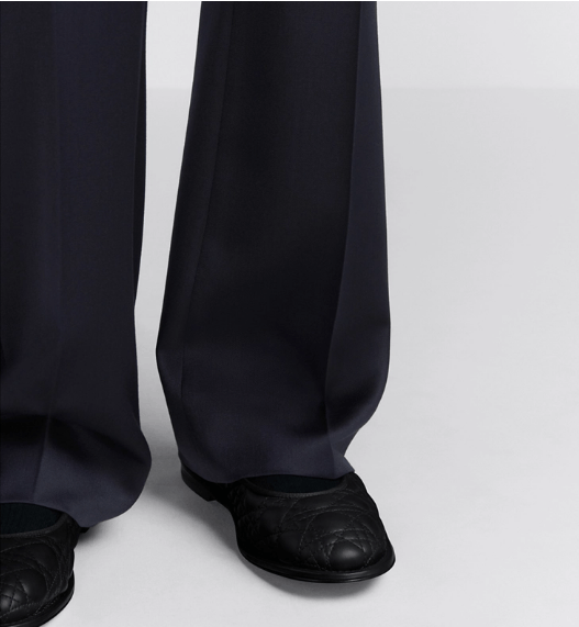 Dior o1w1db11225 443C13 Flared Pant in Navy Blue Size US 32 / EU 48 - 7 Thumbnail