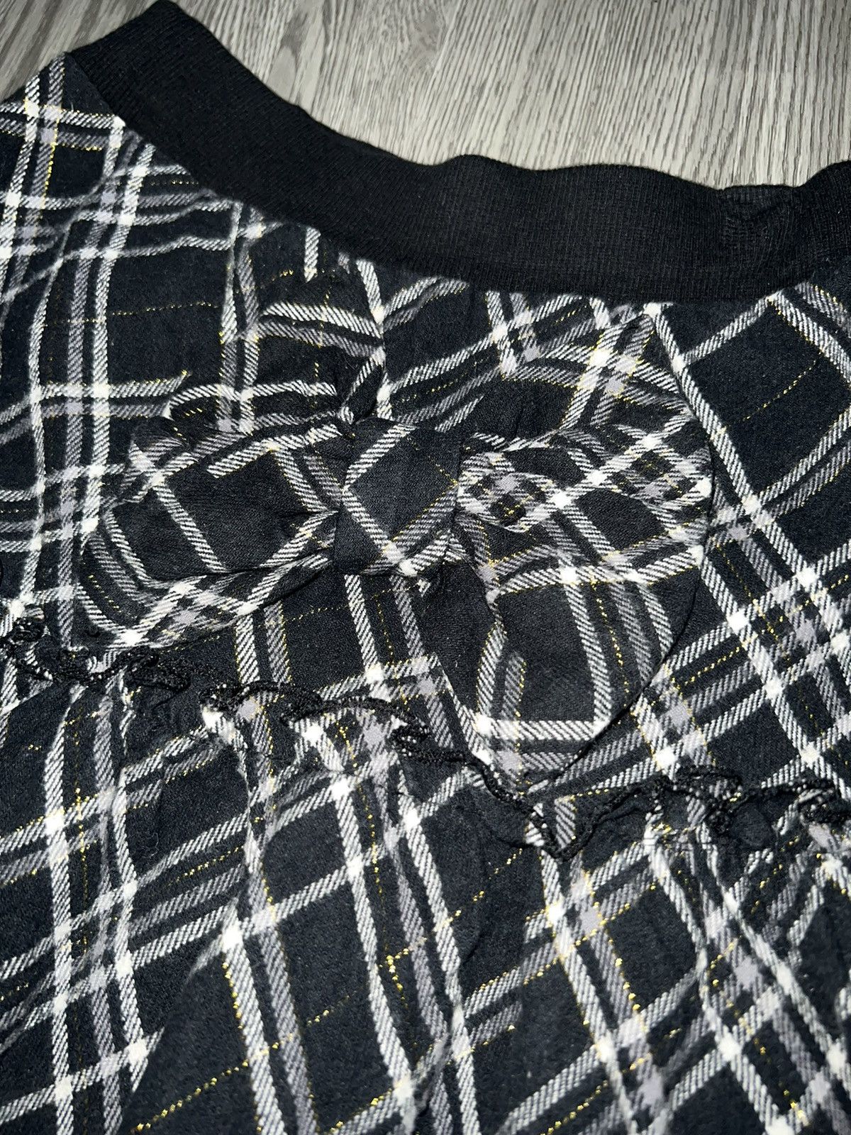 Japanese Brand Dolly Ribbon tartan ruffle mini skirt 🎀➕ Size 26" / US 2 / IT 38 - 3 Thumbnail