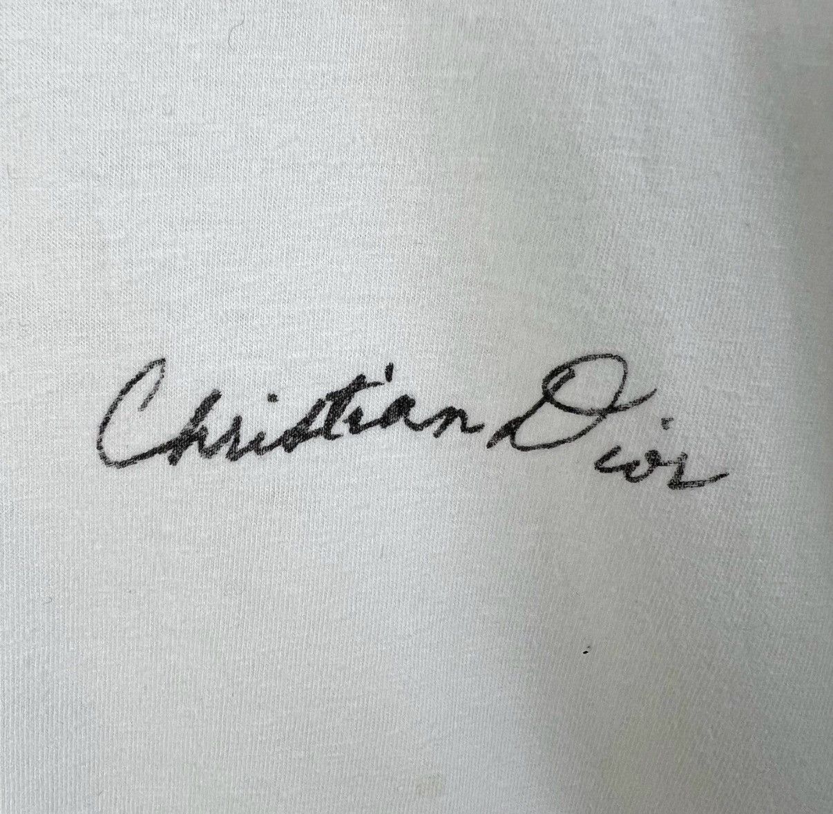 Dior DIOR Short Sleeve with Bluebell and Back Logo Print K12 Size US XL / EU 56 / 4 - 5 Thumbnail
