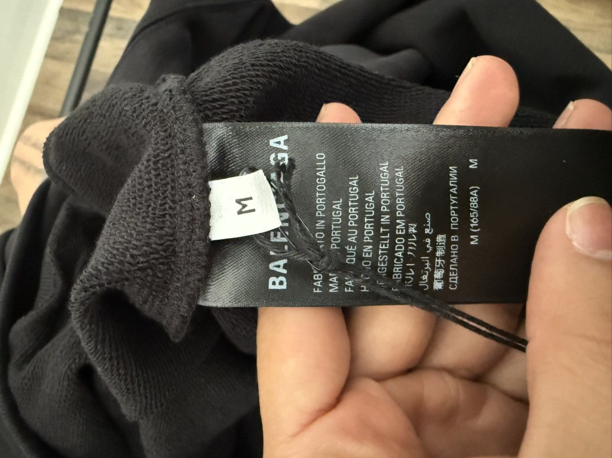 Balenciaga Brand New Balenciaga Gaffer Hoodie Size US M / EU 48-50 / 2 - 5 Thumbnail
