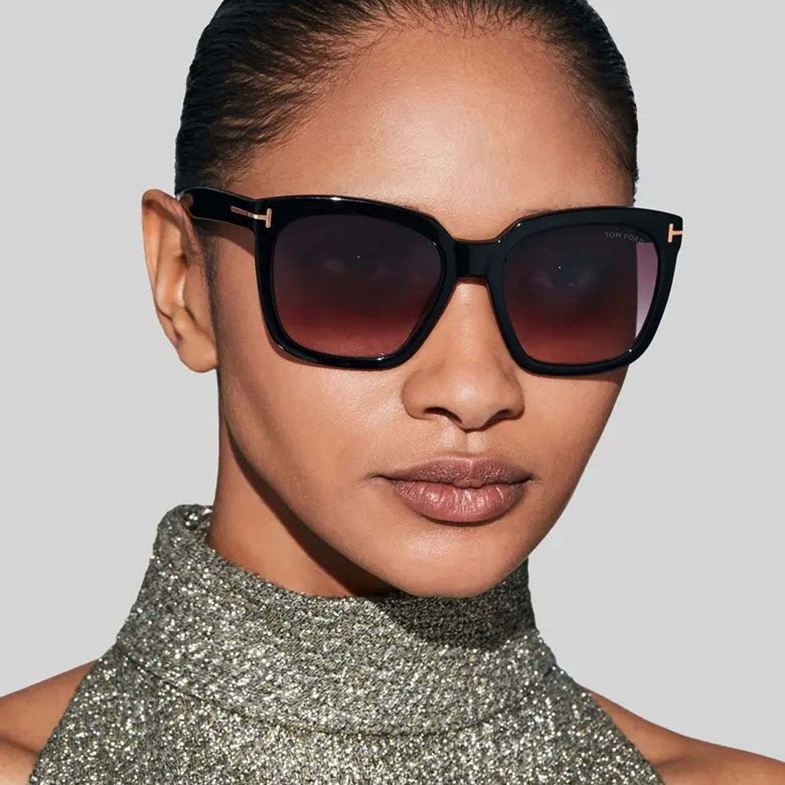 Tom Ford NEW TOM FORD Amarra Sunglasses TF502 01T AUTHENTIC Size ONE SIZE - 1 Thumbnail