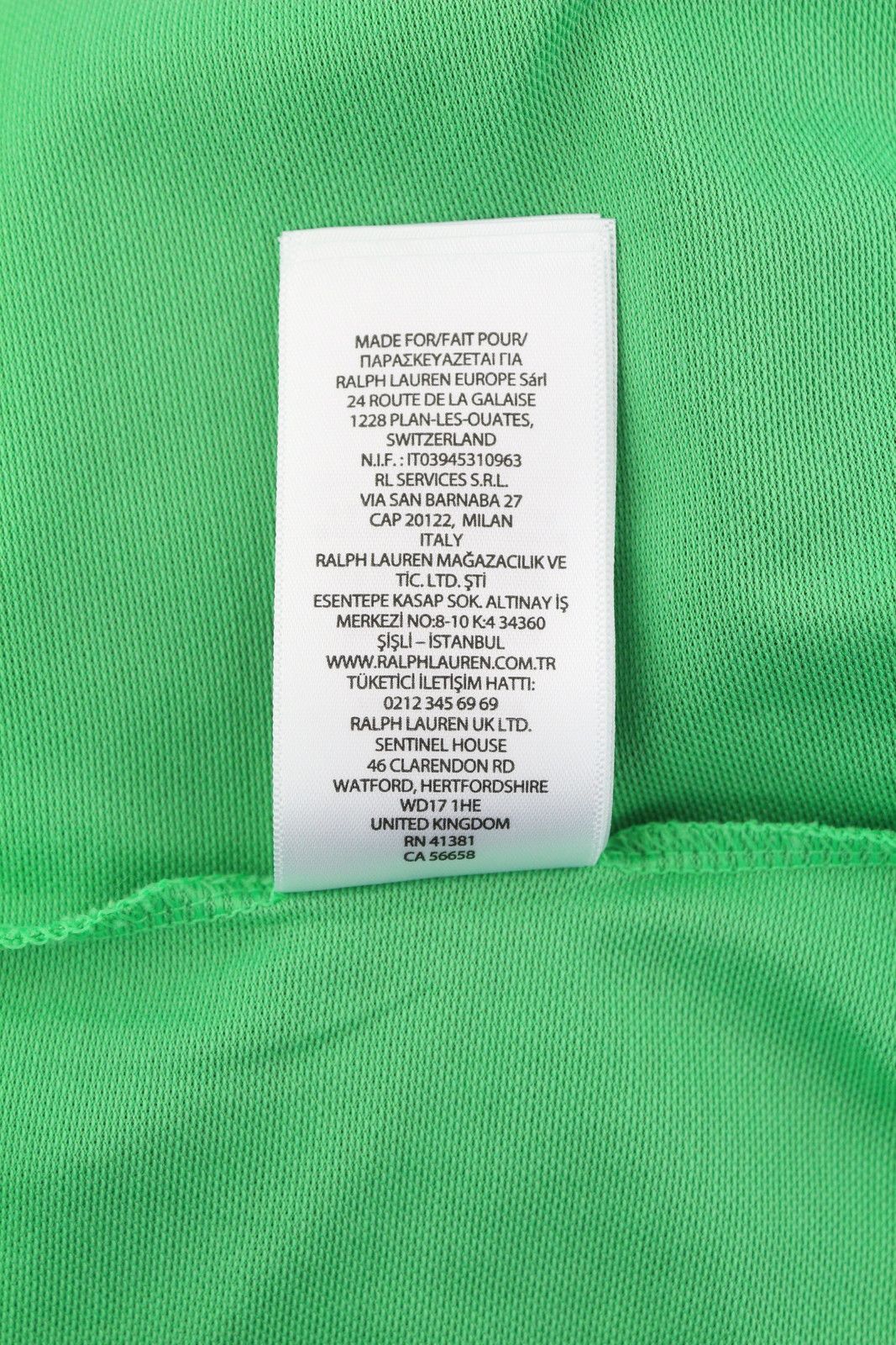 RLX Ralph Lauren GOLF S Green Polo Wicking Tee 84715 Size S / US 4 / IT 40 - 10 Thumbnail
