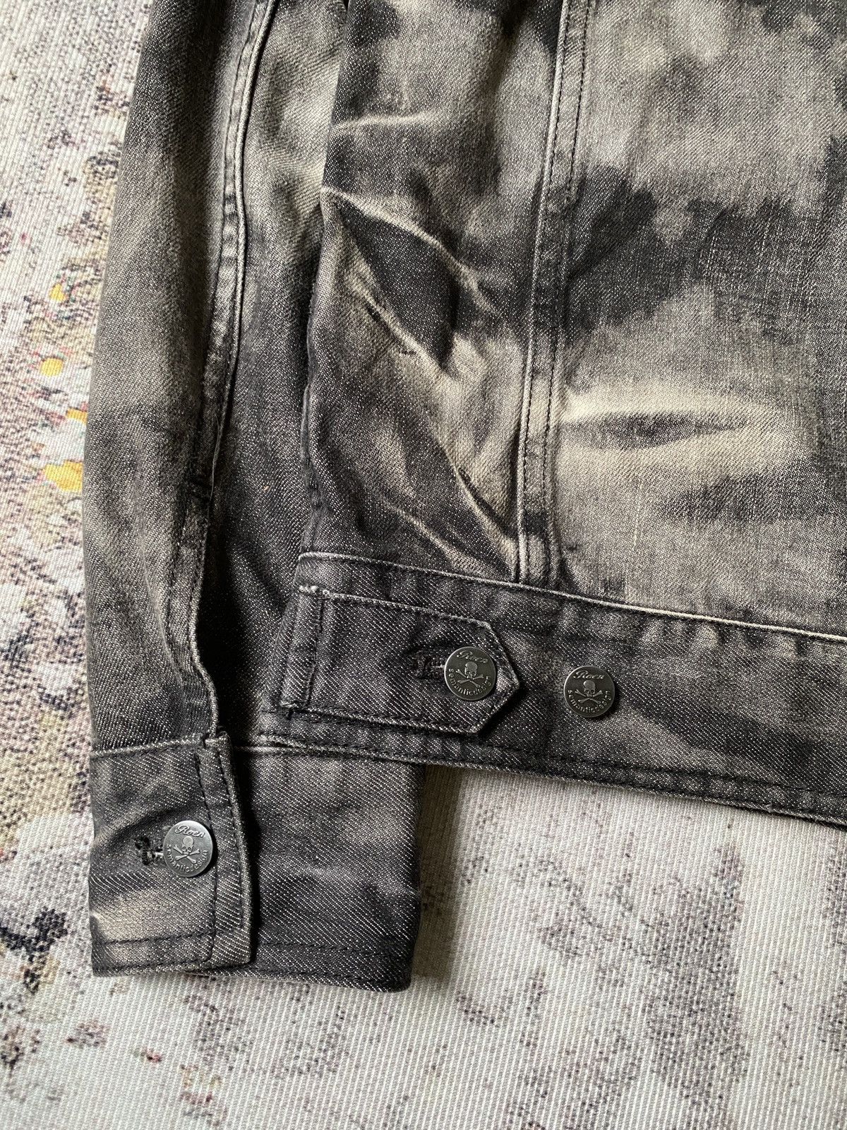 Roen Roen X Semantic Design Bleached Distressed Denim Jacket Size US M / EU 48-50 / 2 - 14 Thumbnail