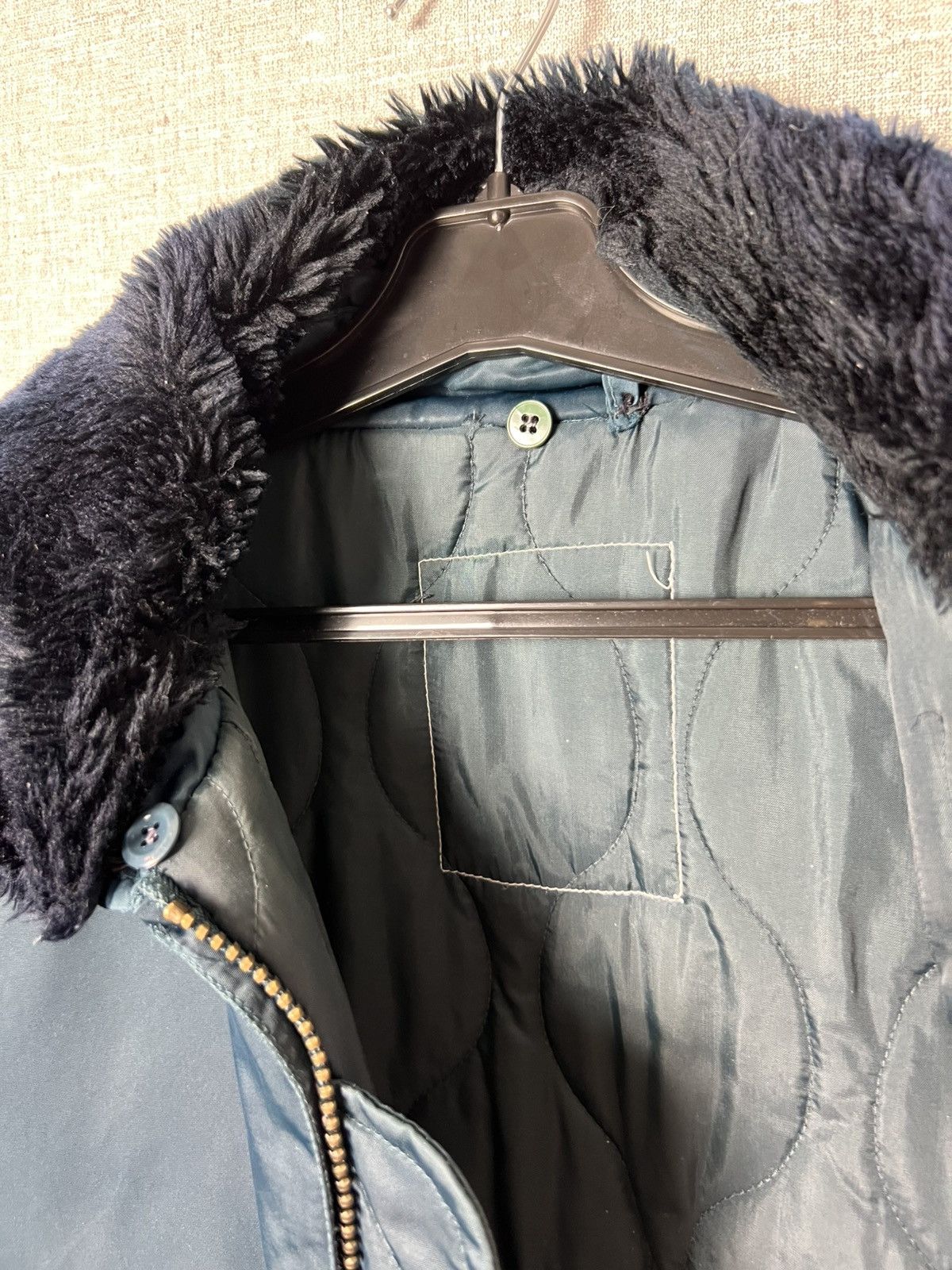 Vintage MA-2 Vintage Flyer’s Nylon Bomber Military Collared Jacket Size US XL / EU 56 / 4 - 24 Thumbnail