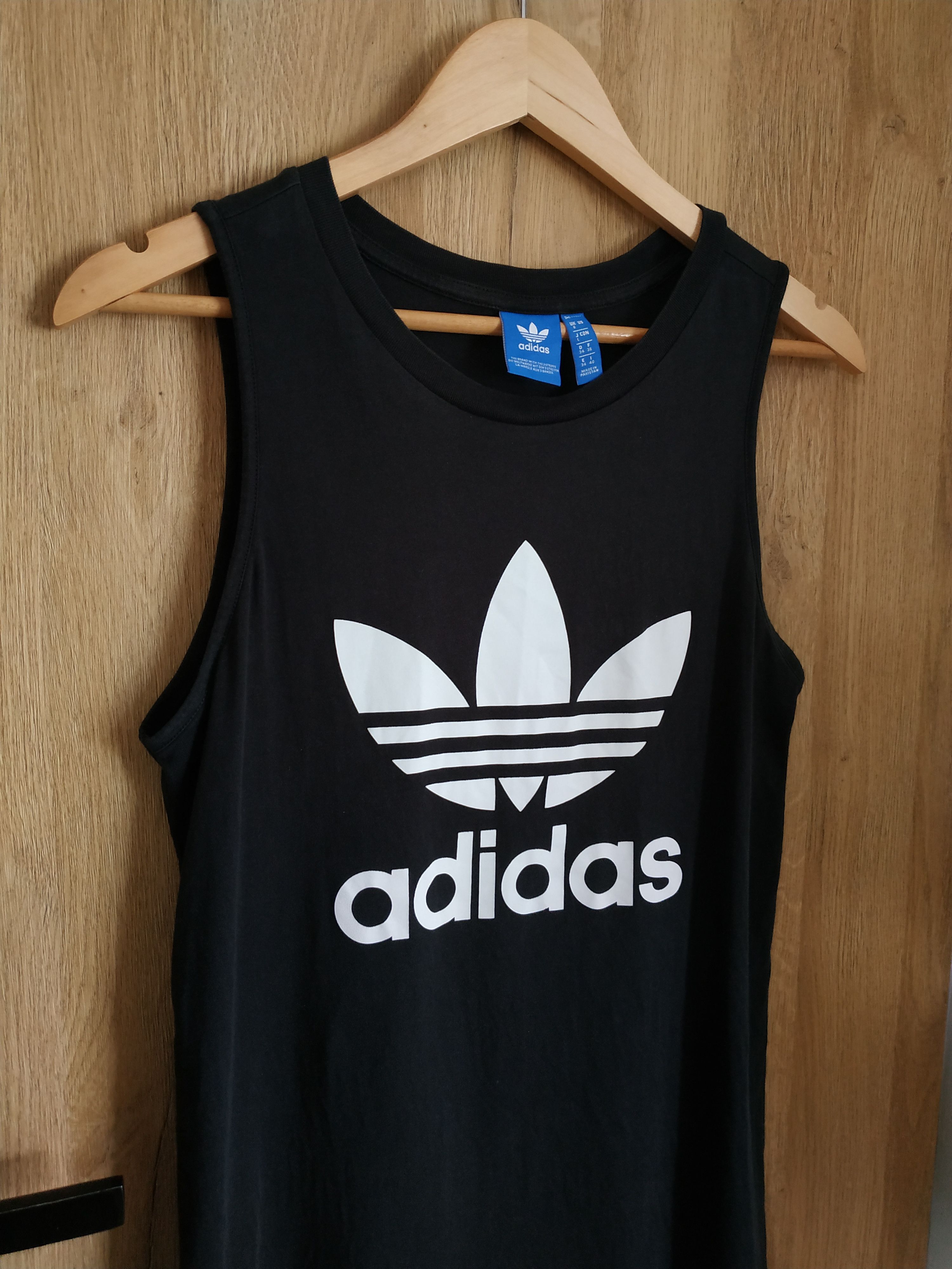 Adidas Adidas Originals Women's Mini Sleeveless Dress, SMALL (F36) Size XS / US 0-2 / IT 36-38 - 2 Thumbnail