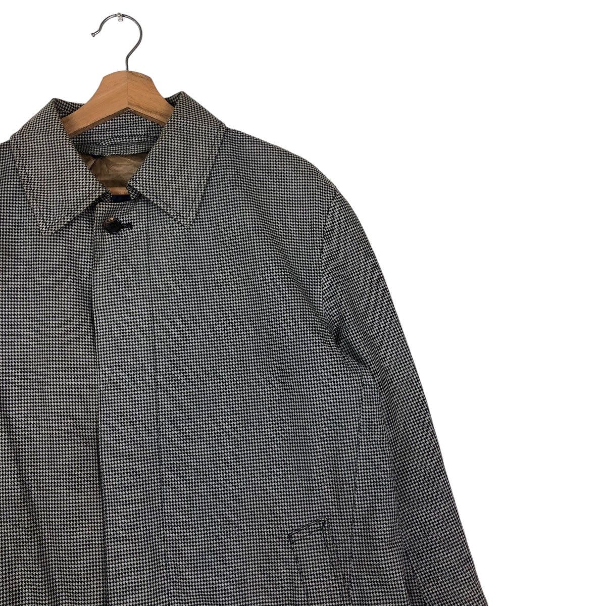Issey Miyake 🔥Vintage Long Jacket Herringbone Ships Japan Issey Miyake Size US L / EU 52-54 / 3 - 6 Thumbnail