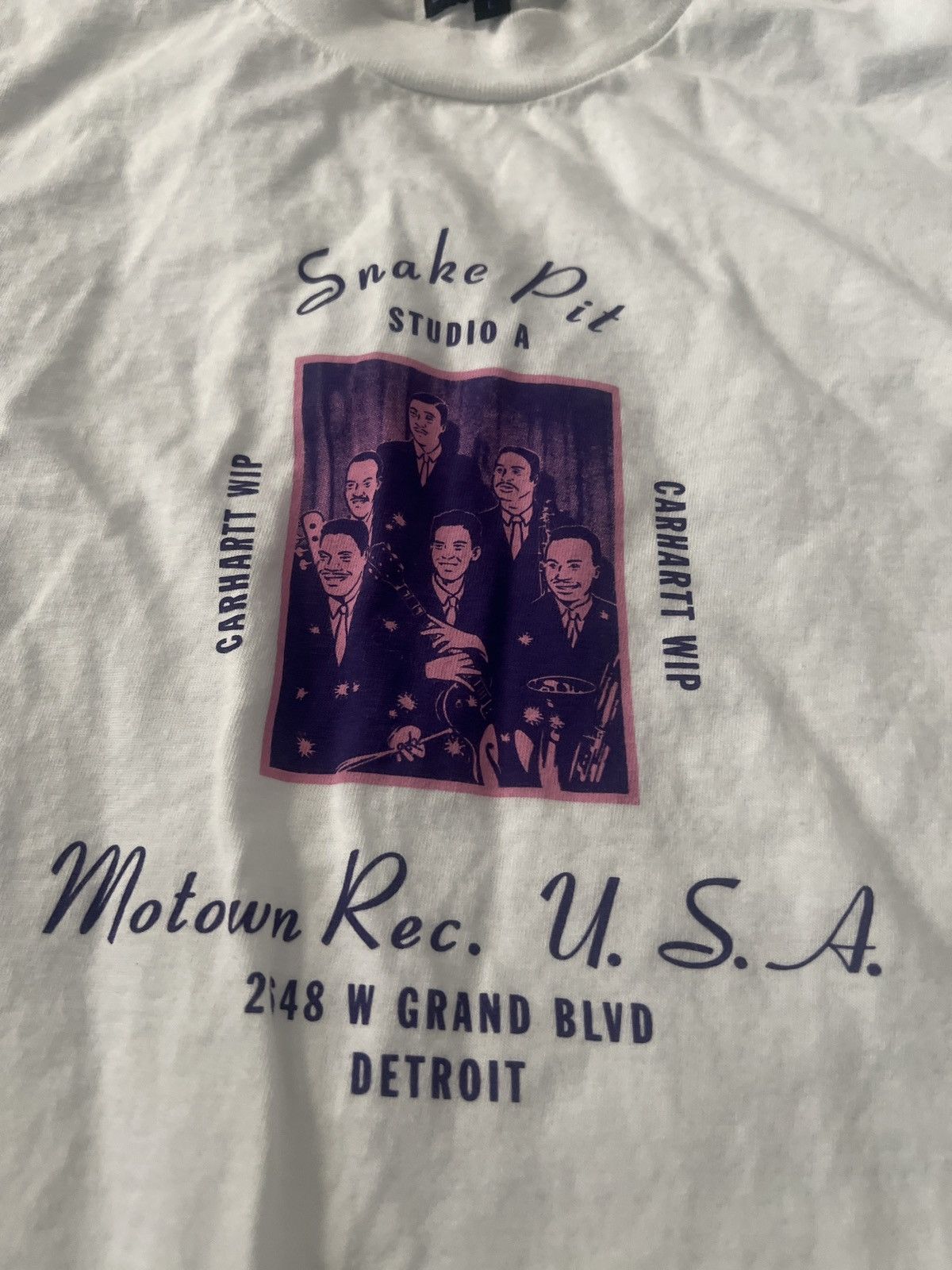 CARHARTT WIP MOTOWN SNAKE PIT T-SHIRT