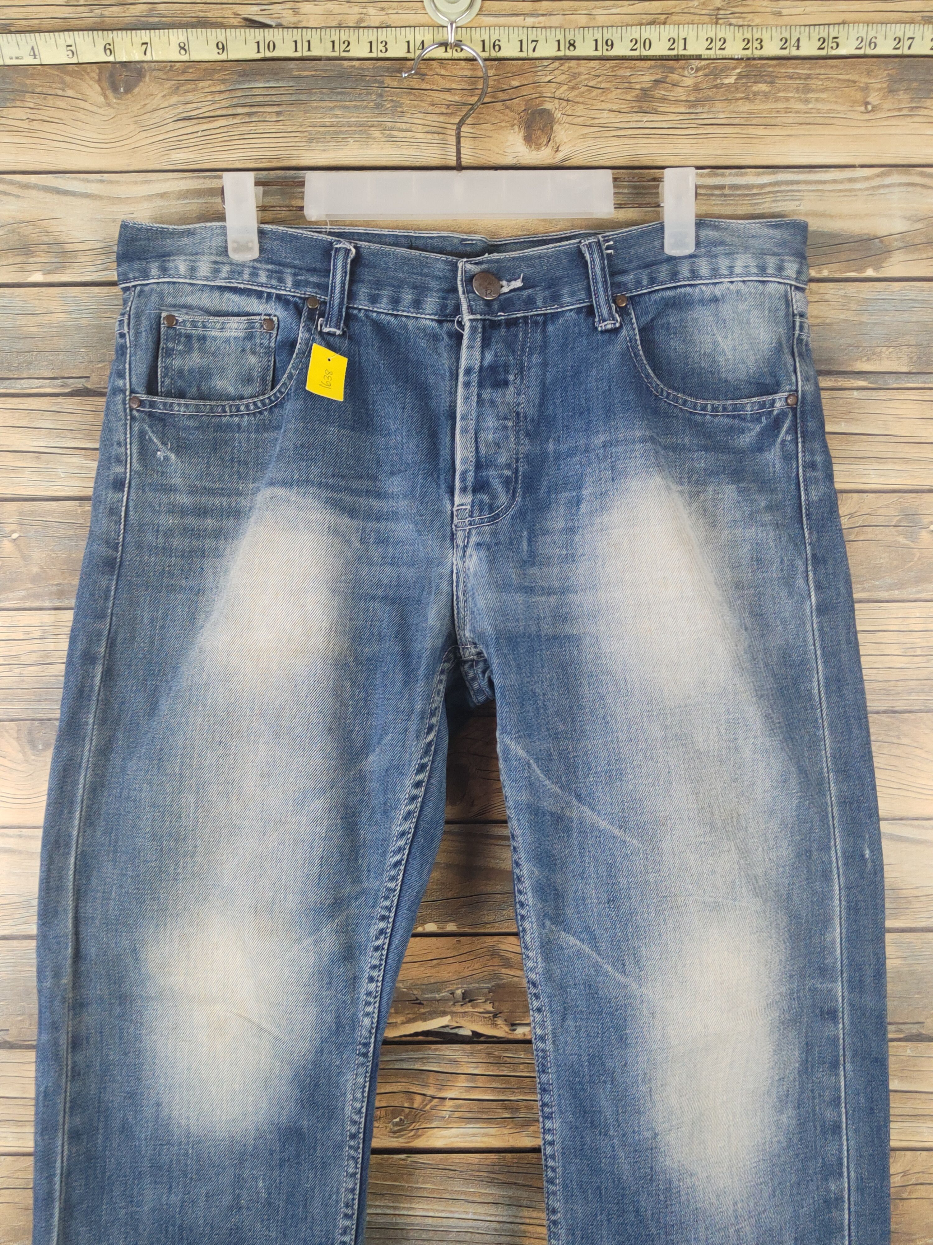 Levi's DL Levi's Blue Distressed Ripped Jeans #1638 Size US 36 / EU 52 - 2 Thumbnail