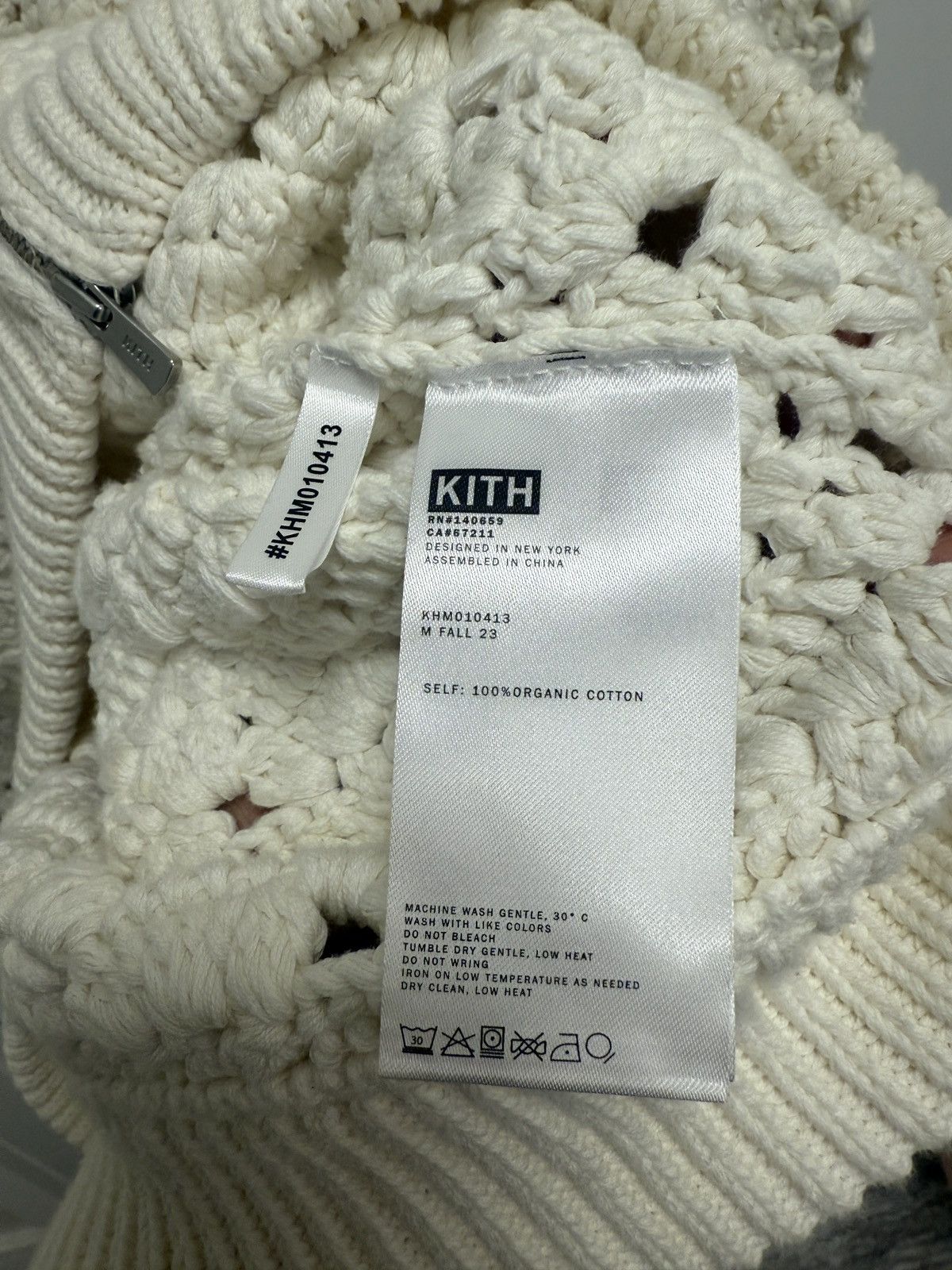 Kith Kith Highland Crochet Knit Wyona Full Zip Size US L / EU 52-54 / 3 - 4 Thumbnail