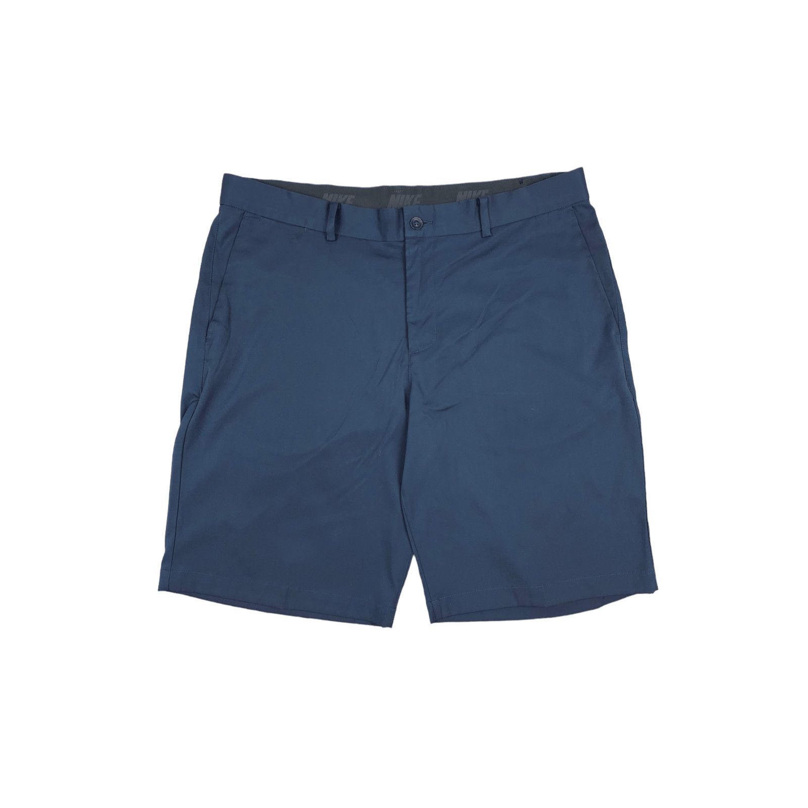 Nike 💎Vintage Nike Dri-Fit Swoosh Shorts Drill Pocket 90s Zipper Size US 34 / EU 50 - 1 Thumbnail