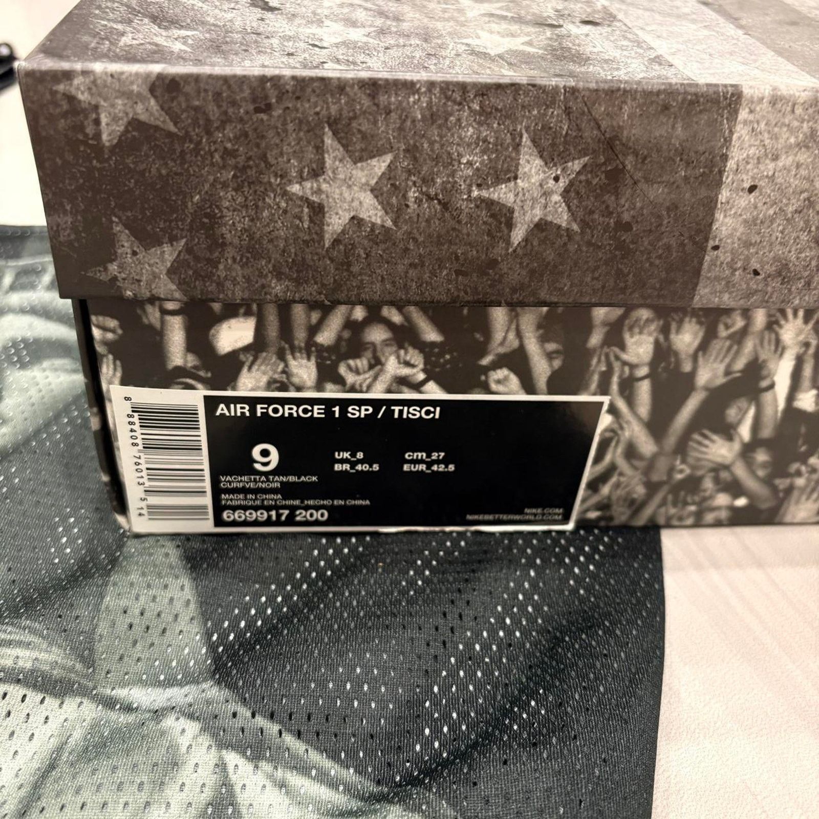Nike Air force 1 tisci tan Size US 9 / EU 42 - 7 Thumbnail