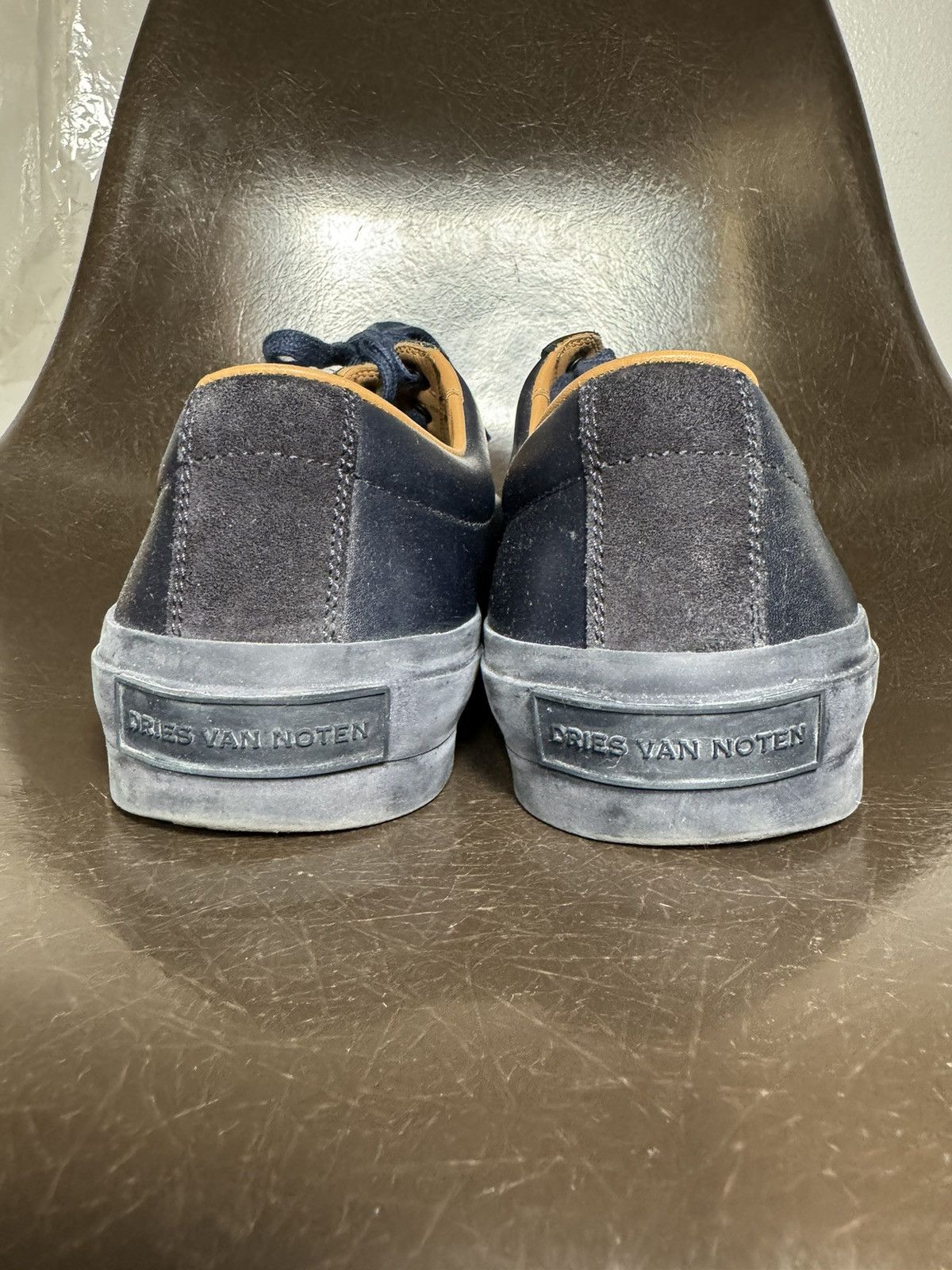 Dries Van Noten Dries Van Noten leather low trainers Size US 11 / EU 44 - 4 Thumbnail