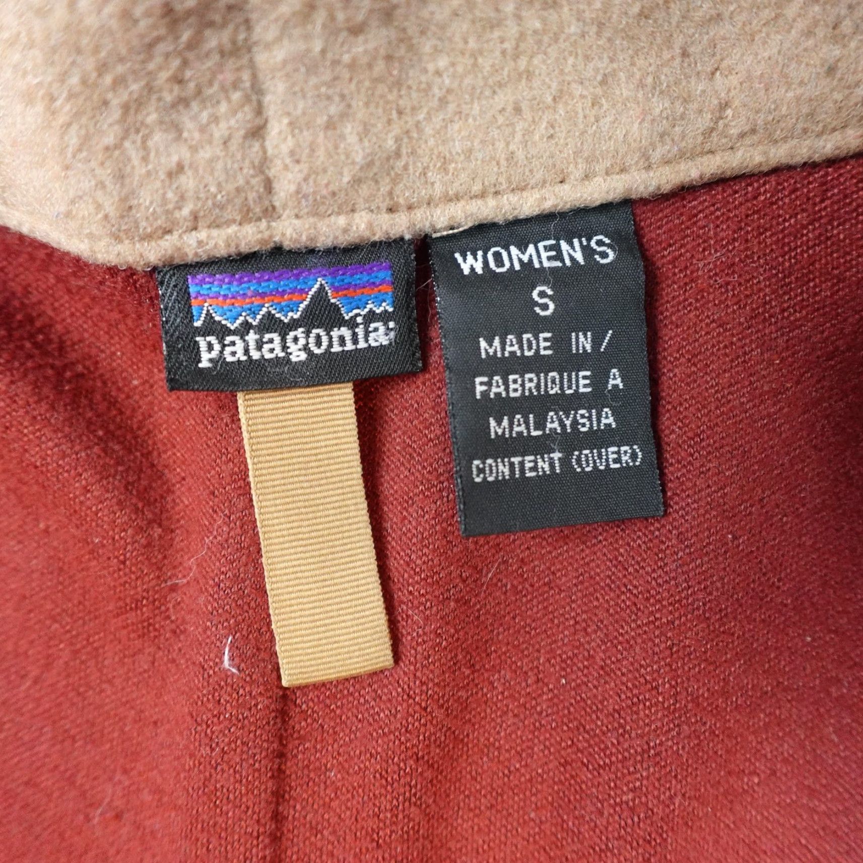 Patagonia VINTAGE Patagonia Wool Jacket Womens Small Brown Full Zip Lined Outdoor 2000s Size S / US 4 / IT 40 - 7 Thumbnail