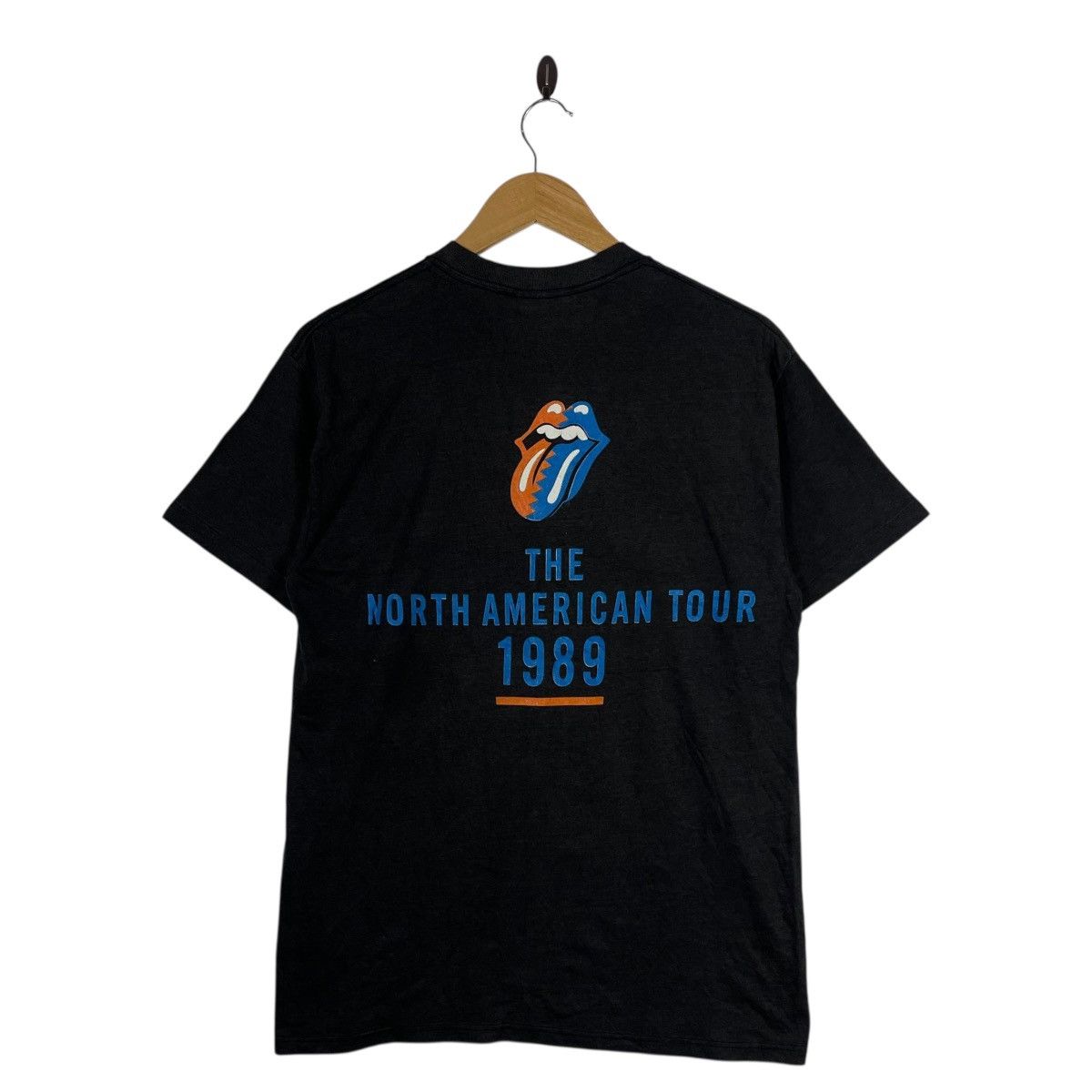 The Rolling Stones Vintage 1980s THE ROLLING STONES North American Tour 1989 Size US L / EU 52-54 / 3 - 4 Thumbnail