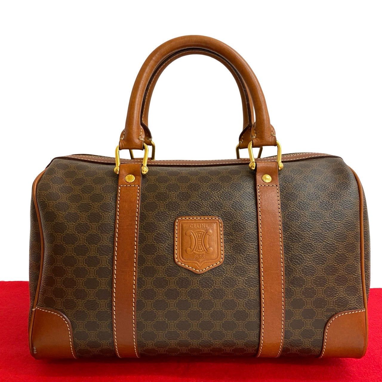 Celine Celine Handbag Brown Leather Size ONE SIZE - 1 Thumbnail