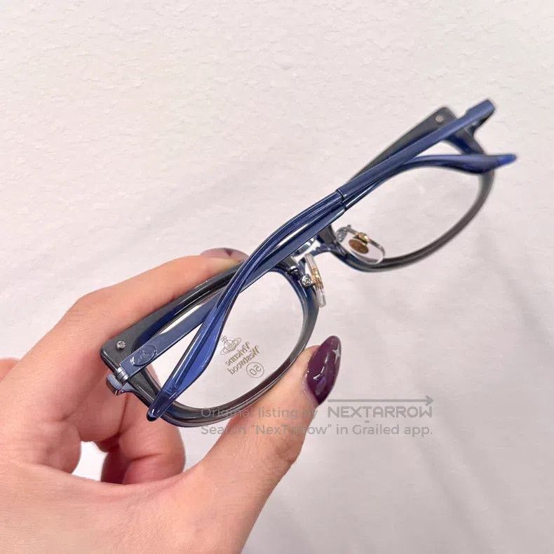 Vivienne Westwood Vivienne Westwood Vintage Saturn Glasses, Glossy Saturn Lo Size ONE SIZE - 5 Thumbnail