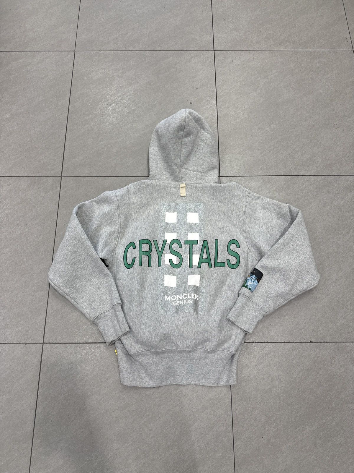 Advisory Board Crystals × Moncler ABC x Moncler Hoodie Grey Large Size US L / EU 52-54 / 3 - 2 Thumbnail