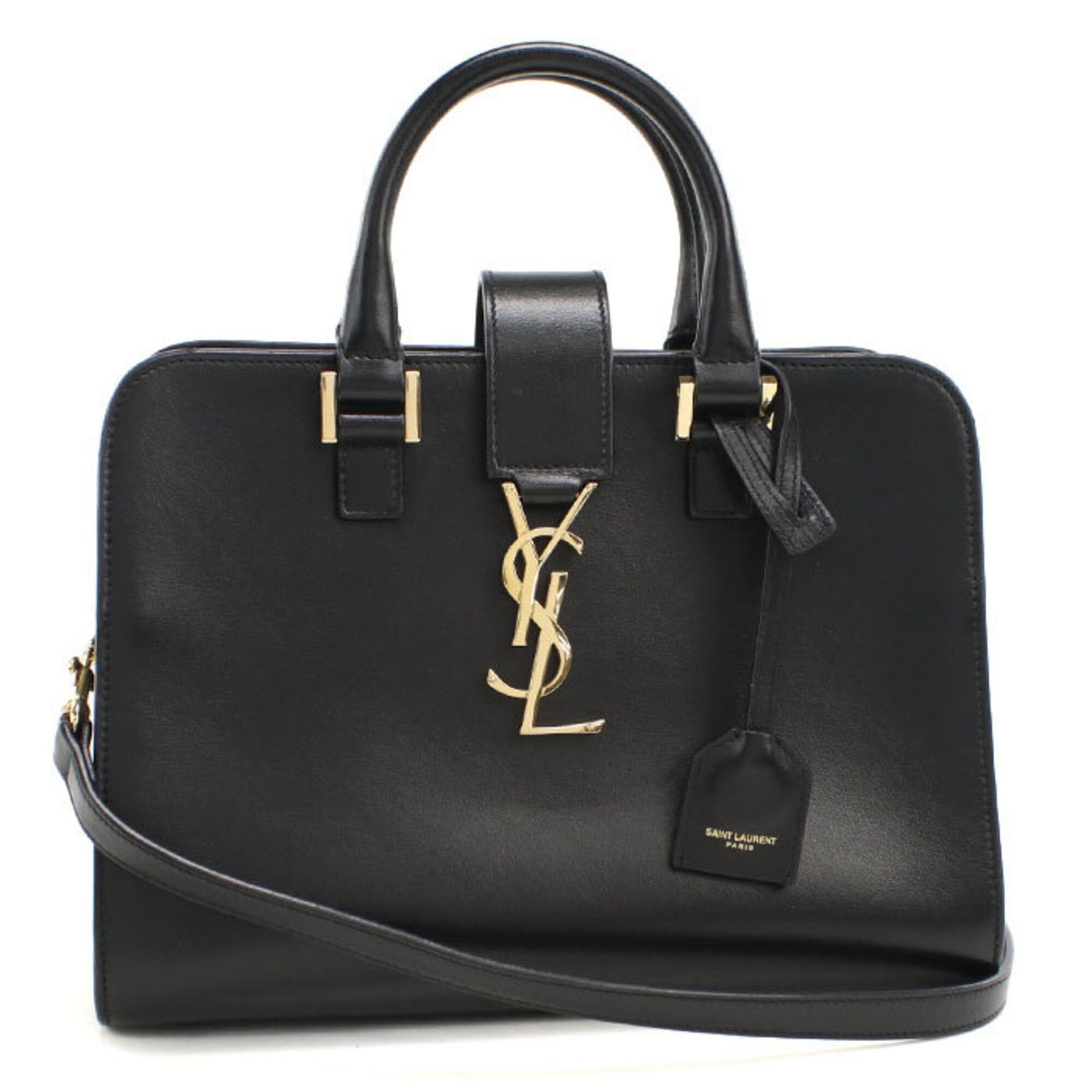 Saint Laurent Paris Saint Laurent Handbag 568853 2WAY Baby Cabas Women's Black Size ONE SIZE - 1 Thumbnail
