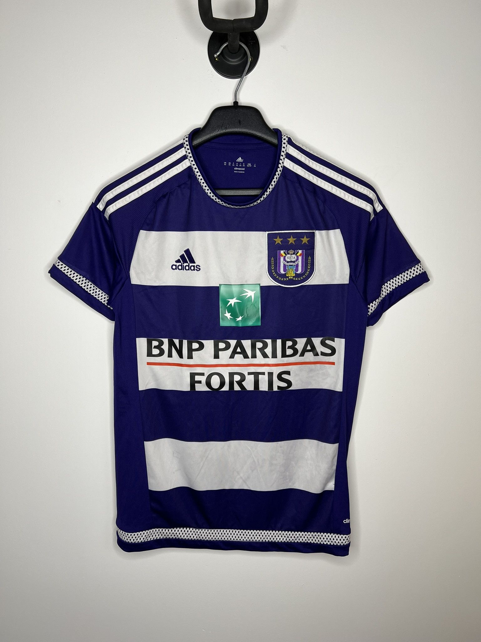 Adidas ANDERLECHT 2015 2016 HOME FOOTBALL SOCCER SHIRT JERSEY Size US XS / EU 42 / 0 - 1 Thumbnail