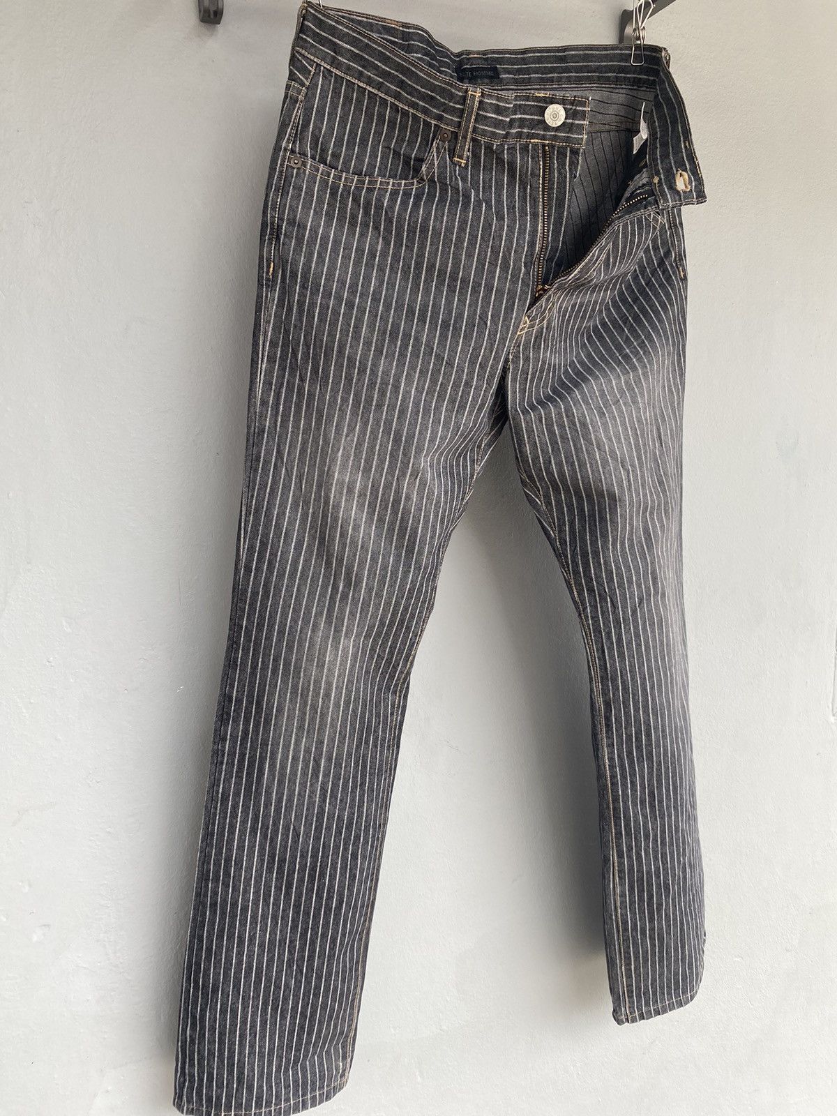 Issey Miyake × Japanese Brand × Tete Homme Tete homme pants Size US 34 / EU 50 - 6 Thumbnail