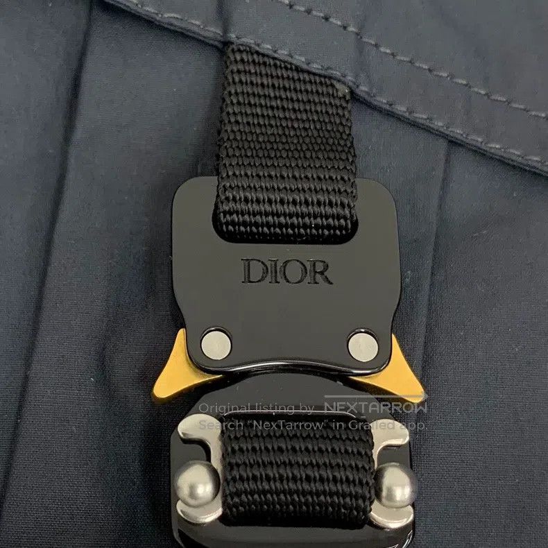 Dior Dior 22 blue and black cotton lapel single-breasted long-s Size US S / EU 44-46 / 1 - 5 Thumbnail