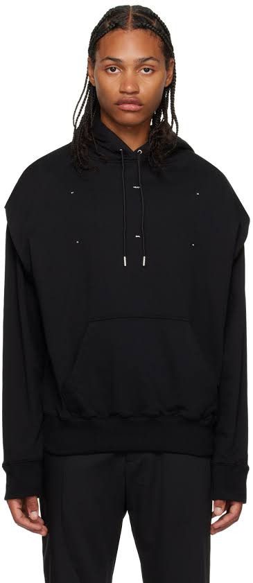 Heliot Emil Heliot emil OUTLINE LOGO HOODIE Size US L / EU 52-54 / 3 - 5 Thumbnail