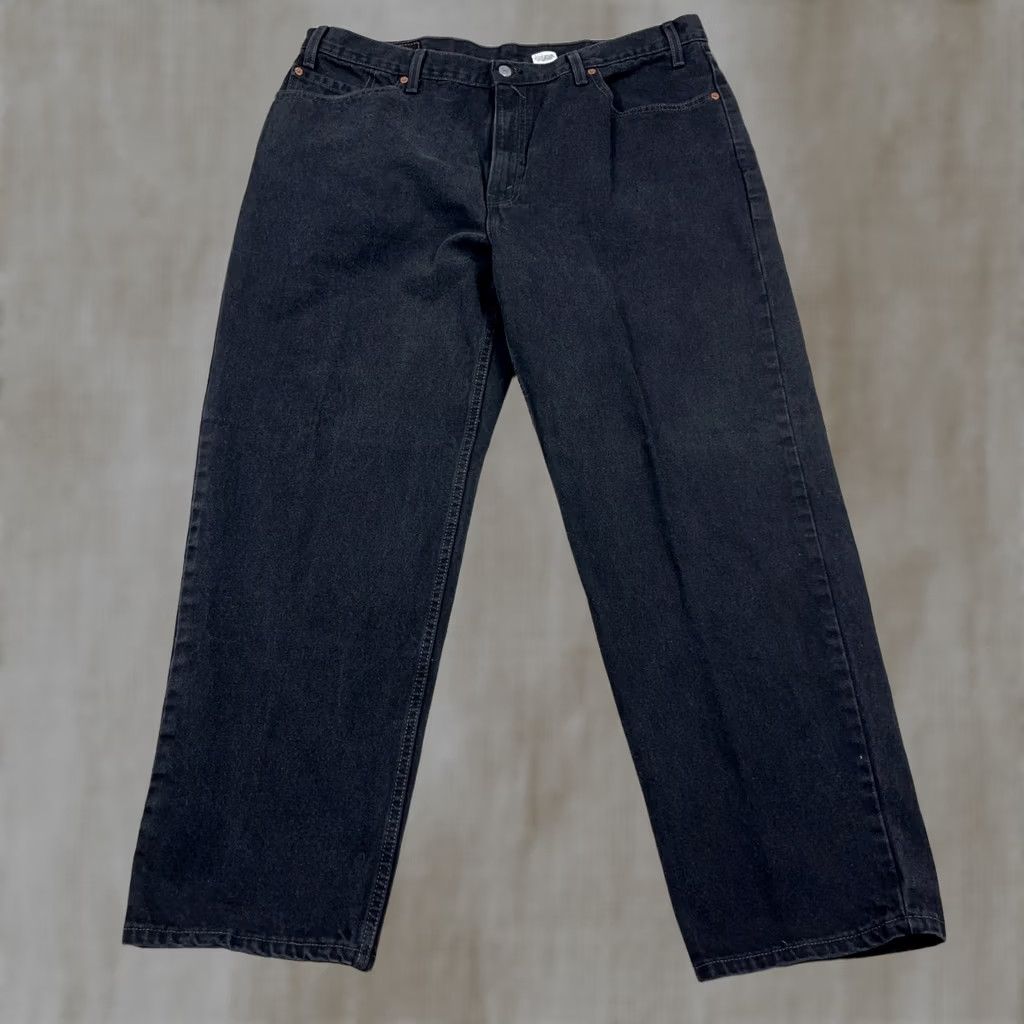 Levi's VINTAGE Levi's 550 Jeans Men 40x30 Black Relaxed Fit Straight Leg 90s 1999 Size US 40 / EU 56 - 1 Thumbnail