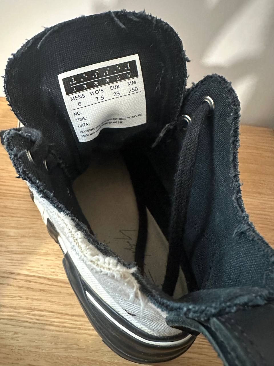 Yohji Yamamoto × xVESSEL G.O.P MIDS FOR YOHJI YAMAMOTO BLACK SLS Size US 9 / IT 39 - 7 Thumbnail