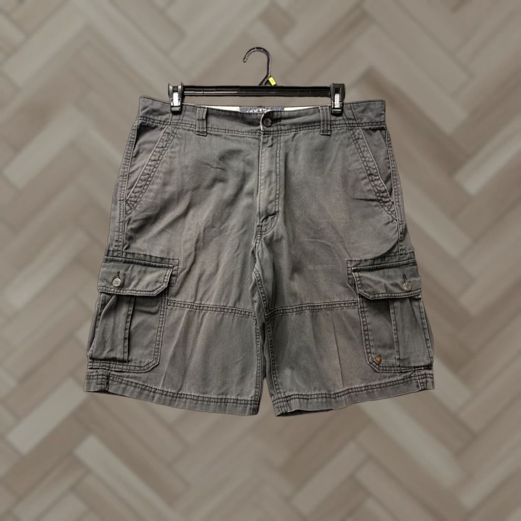 Levi's Levi's Mens Cargo Shorts 38 Faded Black Utility Lightweight Pockets Casual Outdoor Size US 38 / EU 54 - 1 Thumbnail