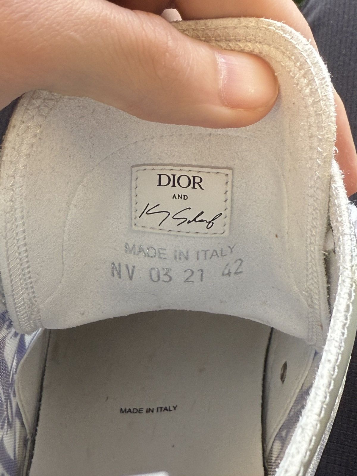 Dior Dior B23 Kenny Scharf High Top Sneakers 42EU/9US Size US 9 / EU 42 - 13 Thumbnail