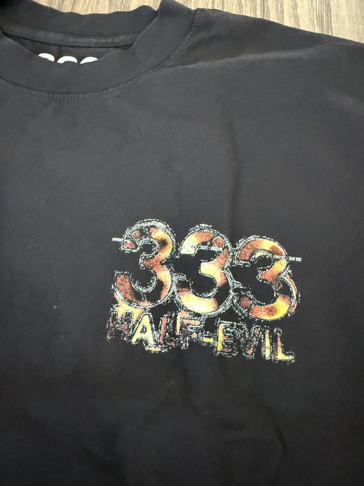 Half Evil ⚡️ Half Evil 333 Heatwave Tiny Logo Tee 2XL XXL ⚡️ Size US XXL / EU 58 / 5 - 3 Thumbnail