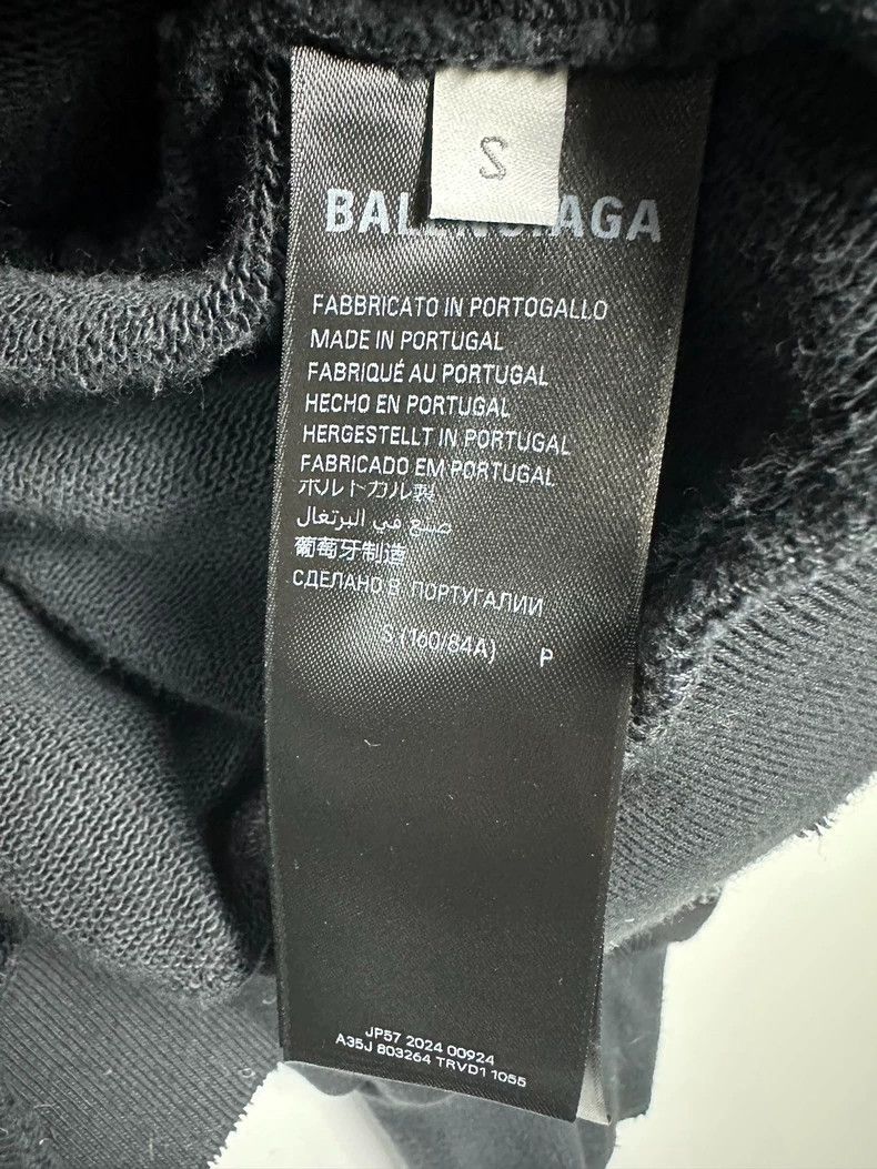 Balenciaga Balenciaga 24 Planet Earth Black Earth Zip Sweatshirt 2502- Size US S / EU 44-46 / 1 - 9 Thumbnail