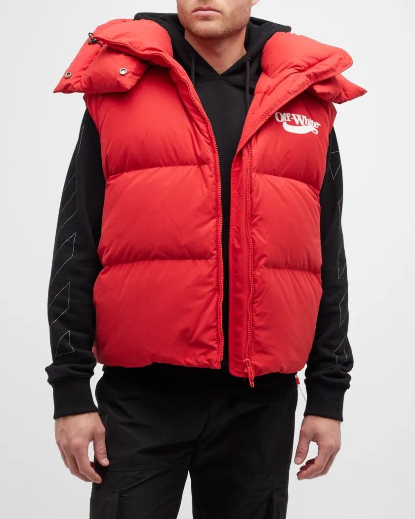 Off-White Off white puffer vest Size US L / EU 52-54 / 3 - 1 Thumbnail