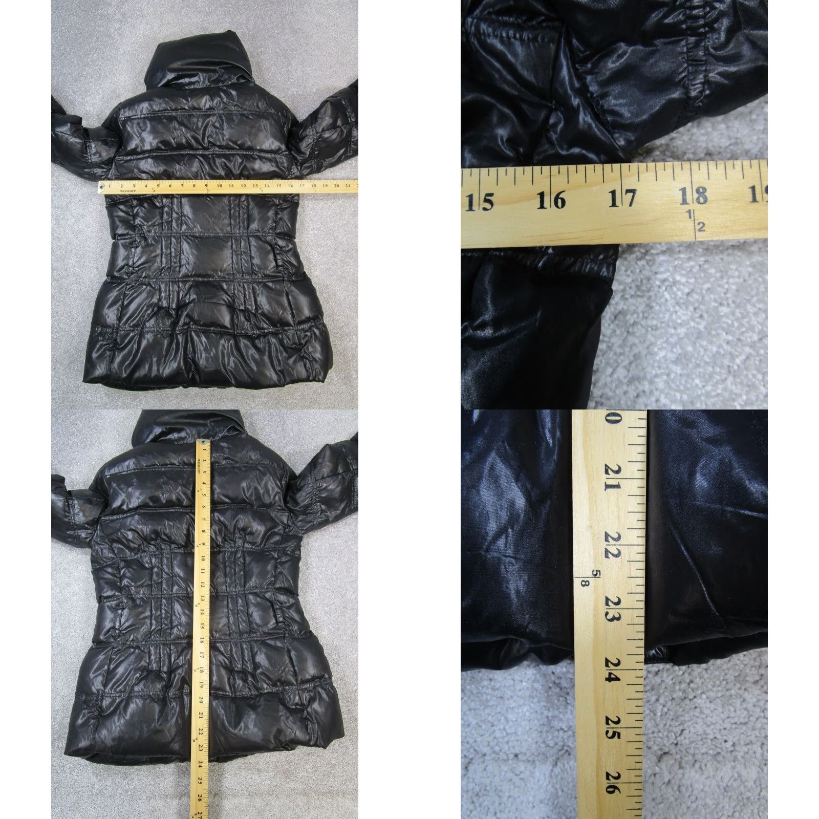 Michael Kors VINTAGE Michael Kors Jacket Womens XS Black Insulated Puffer Coat Size XS / US 0-2 / IT 36-38 - 8 Thumbnail