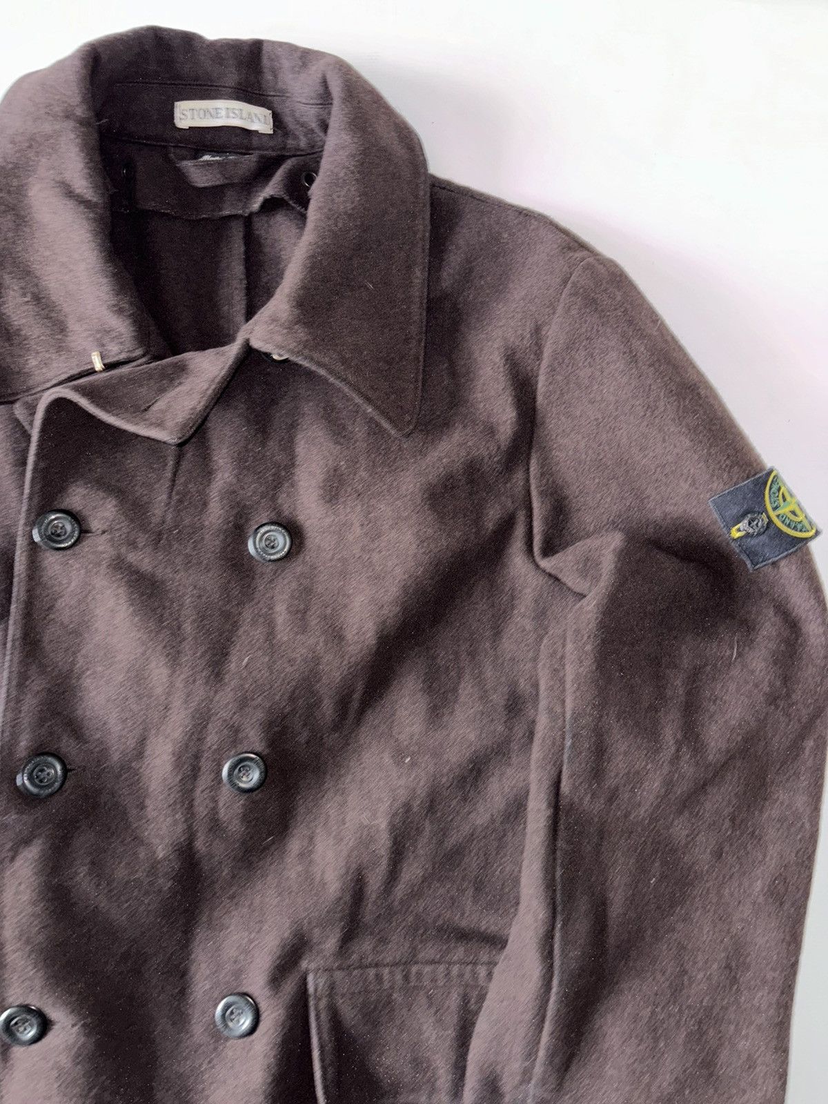 Stone Island Vintage Stone Island Sailor Wool Coat Size US L / EU 52-54 / 3 - 4 Thumbnail
