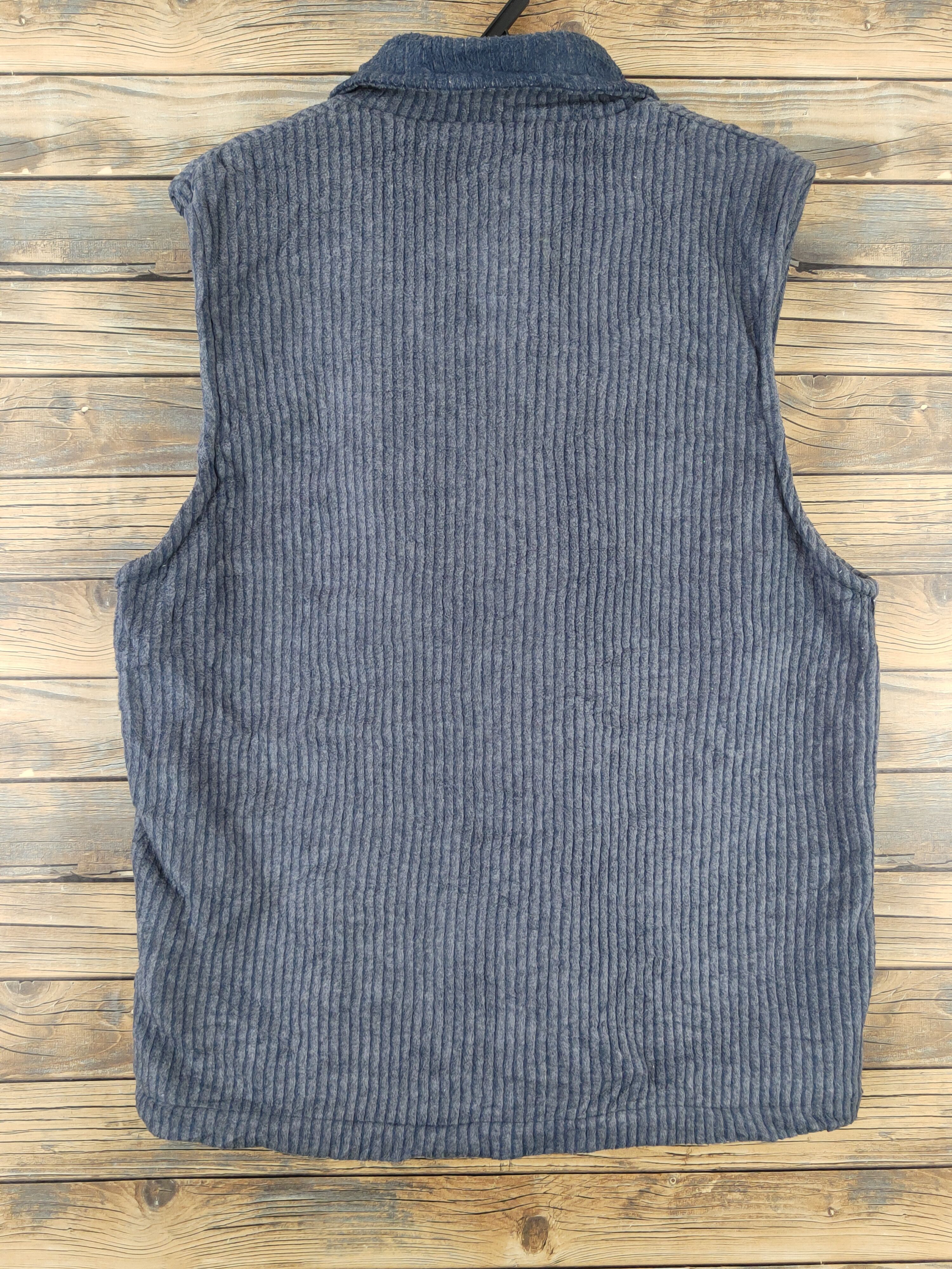Japanese Brand × Vintage Rare Vintage Japanese Brand Navy Vests Size US L / EU 52-54 / 3 - 8 Thumbnail