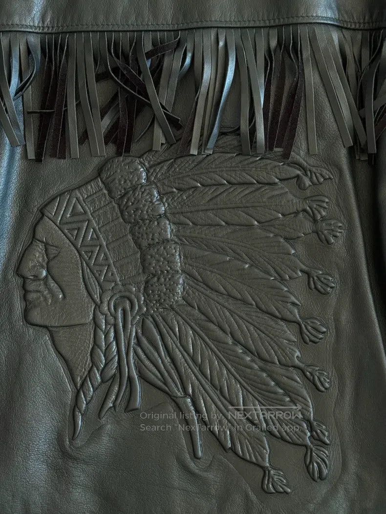 Schott Schott Joint Indian Chief Fringed Leather Jacket Size US M / EU 48-50 / 2 - 4 Thumbnail