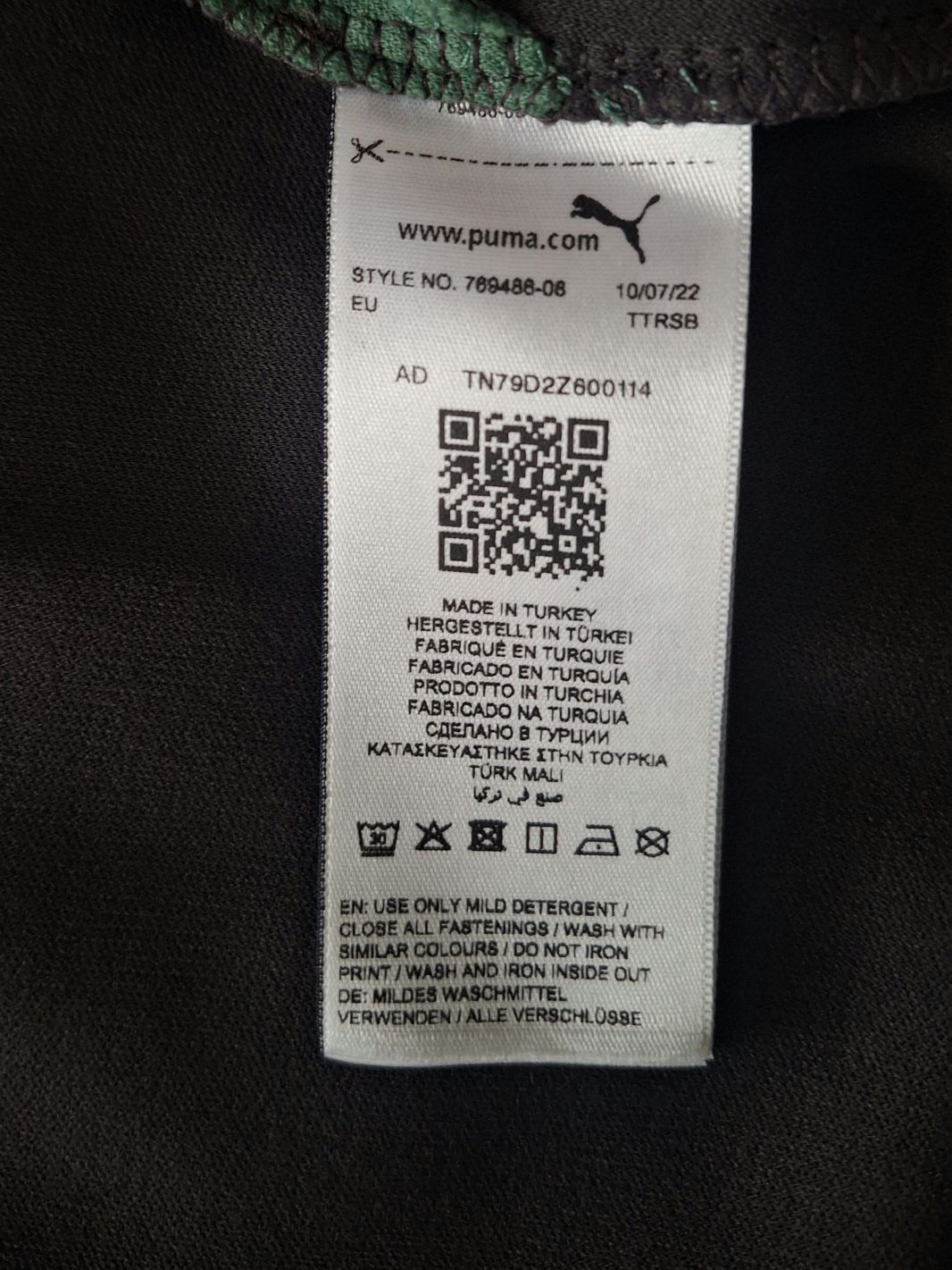 Puma PUMA x Manchester City FTBL Archive TRACK JACKET Size US XS / EU 42 / 0 - 7 Thumbnail