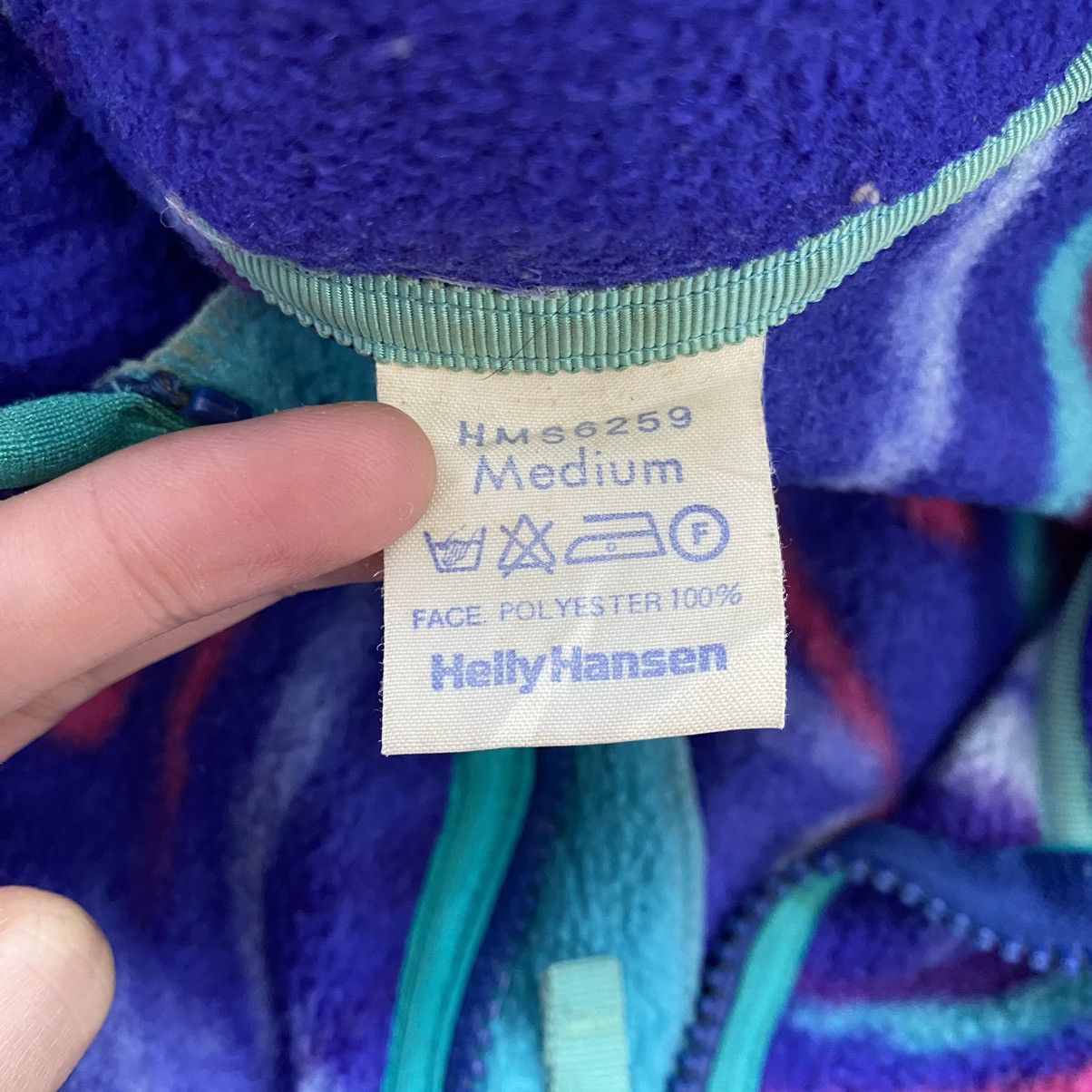 Helly Hansen HELLY HANSEN Outdoor Skiing Overprint Design Sherpa Purple Size US M / EU 48-50 / 2 - 4 Thumbnail