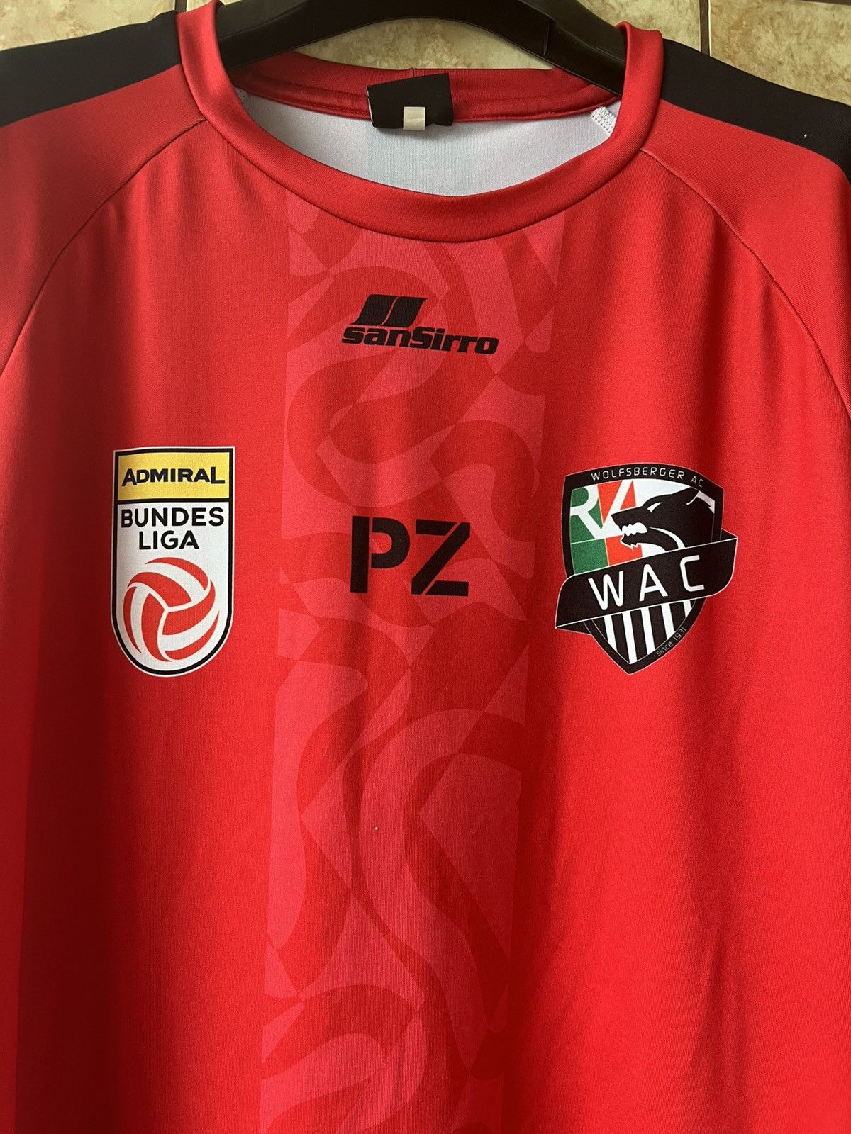 Vintage Wolfsberger Ac WAC Austria Sansirro goalkeeper jersey Size US XL / EU 56 / 4 - 3 Thumbnail