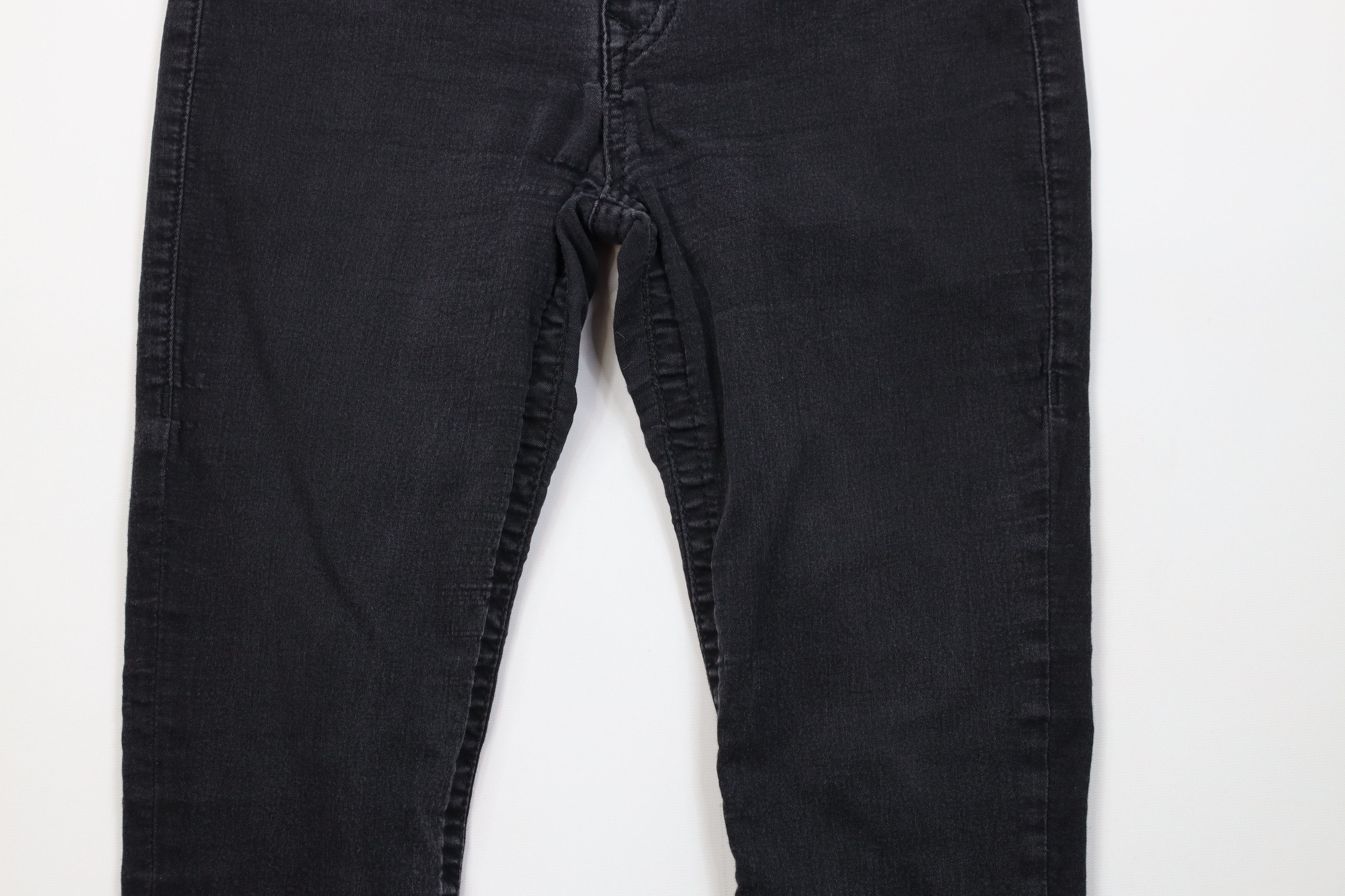 True Religion True Religion Stretch Skinny Leg Flap Denim Jeans Black Size 32" / US 10 / IT 46 - 3 Thumbnail