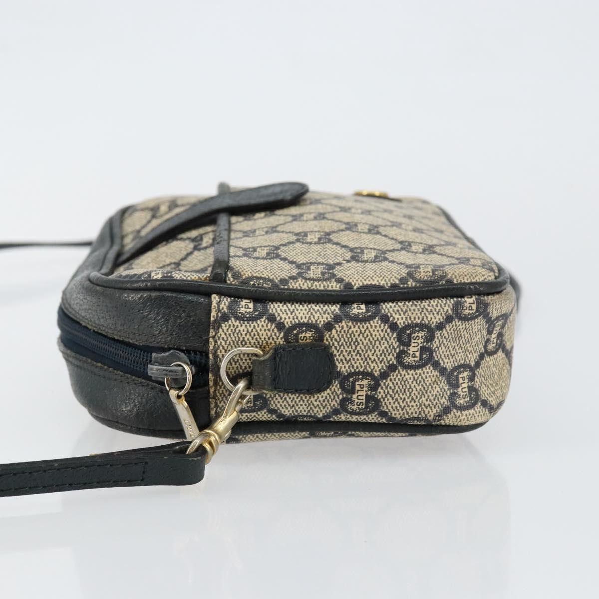 Gucci GUCCI GG Plus Supreme Shoulder Bag Pvc Navy Gold Size ONE SIZE - 5 Thumbnail