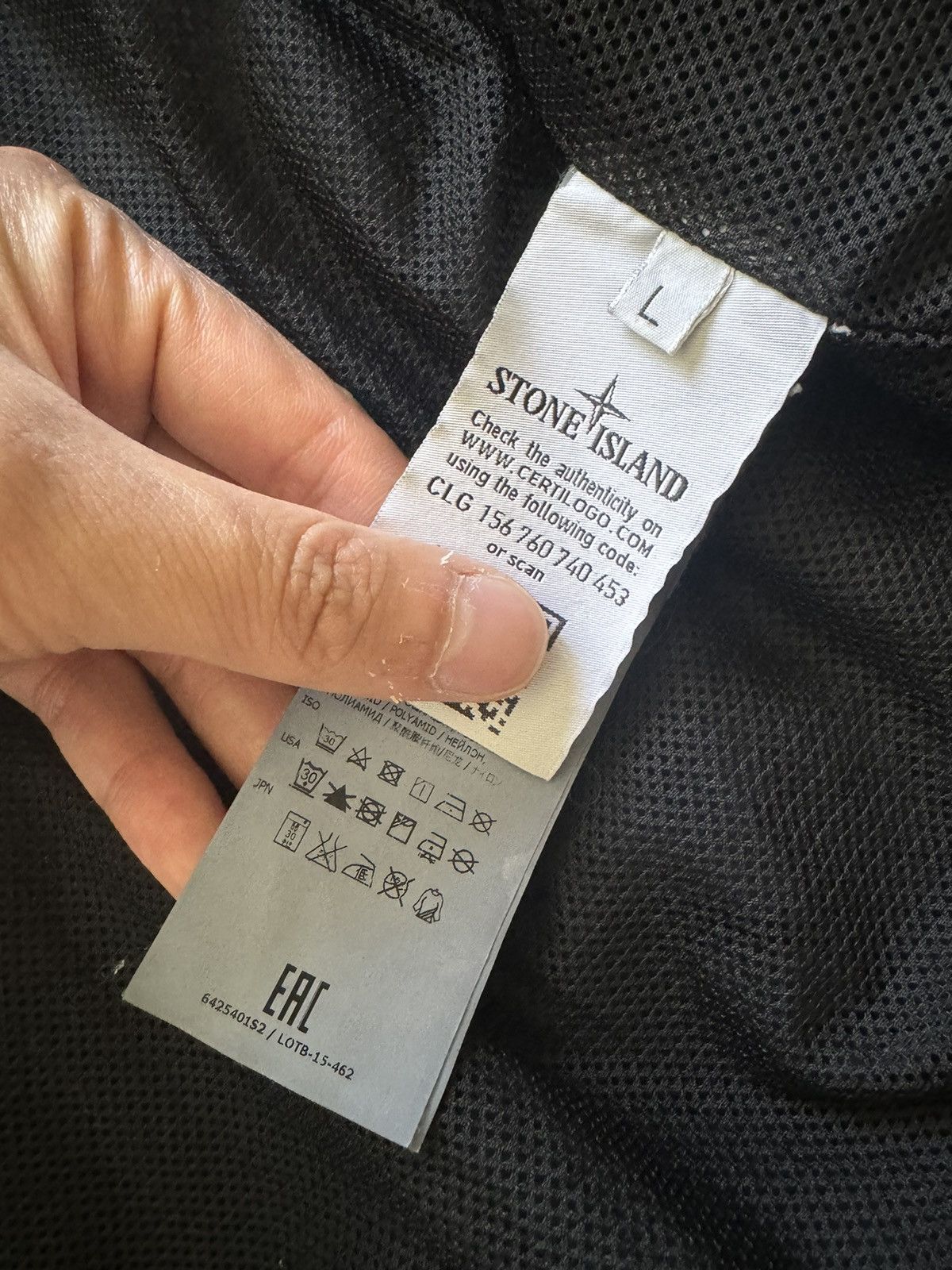 Stone Island × Supreme S/S16 Stone Island Supreme Nylon Metal Jacket Size US L / EU 52-54 / 3 - 6 Thumbnail
