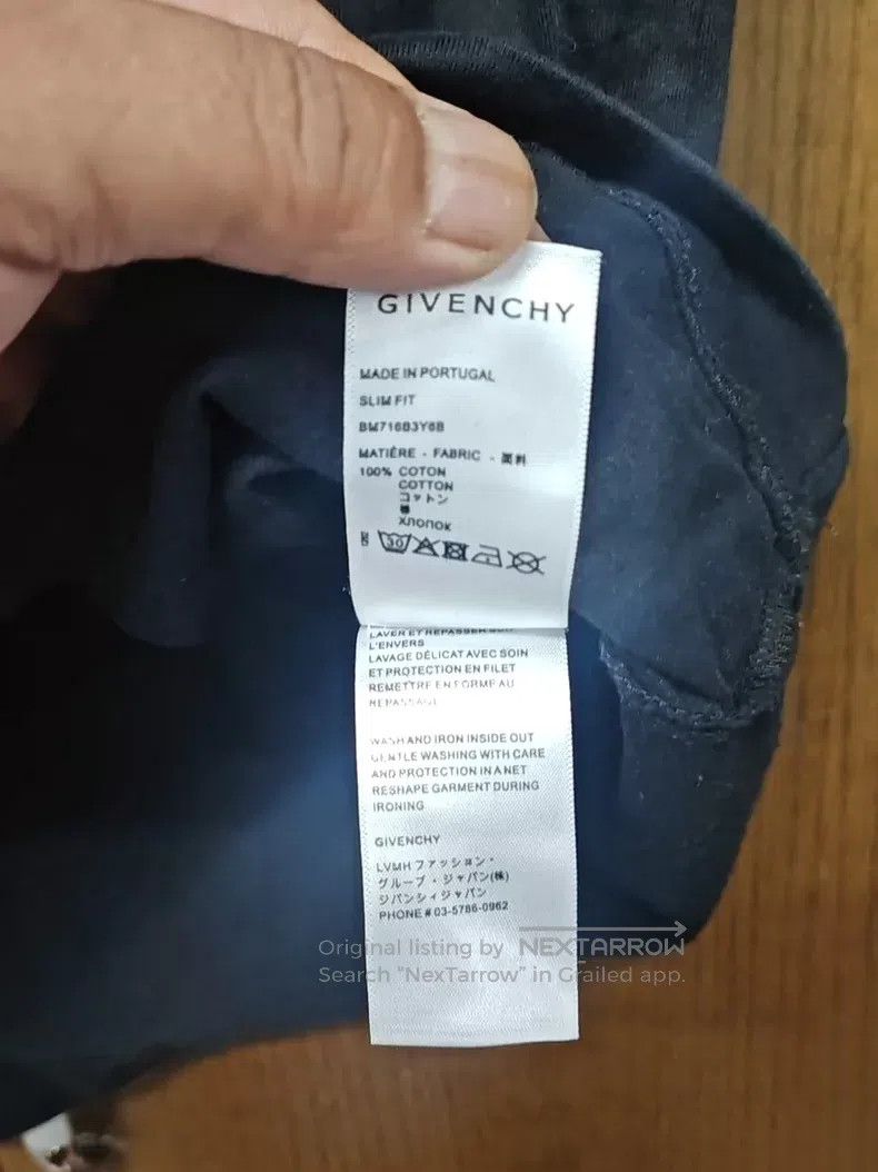 Givenchy Givenchy Black Short Sleeve T-shirt Size US S / EU 44-46 / 1 - 6 Thumbnail